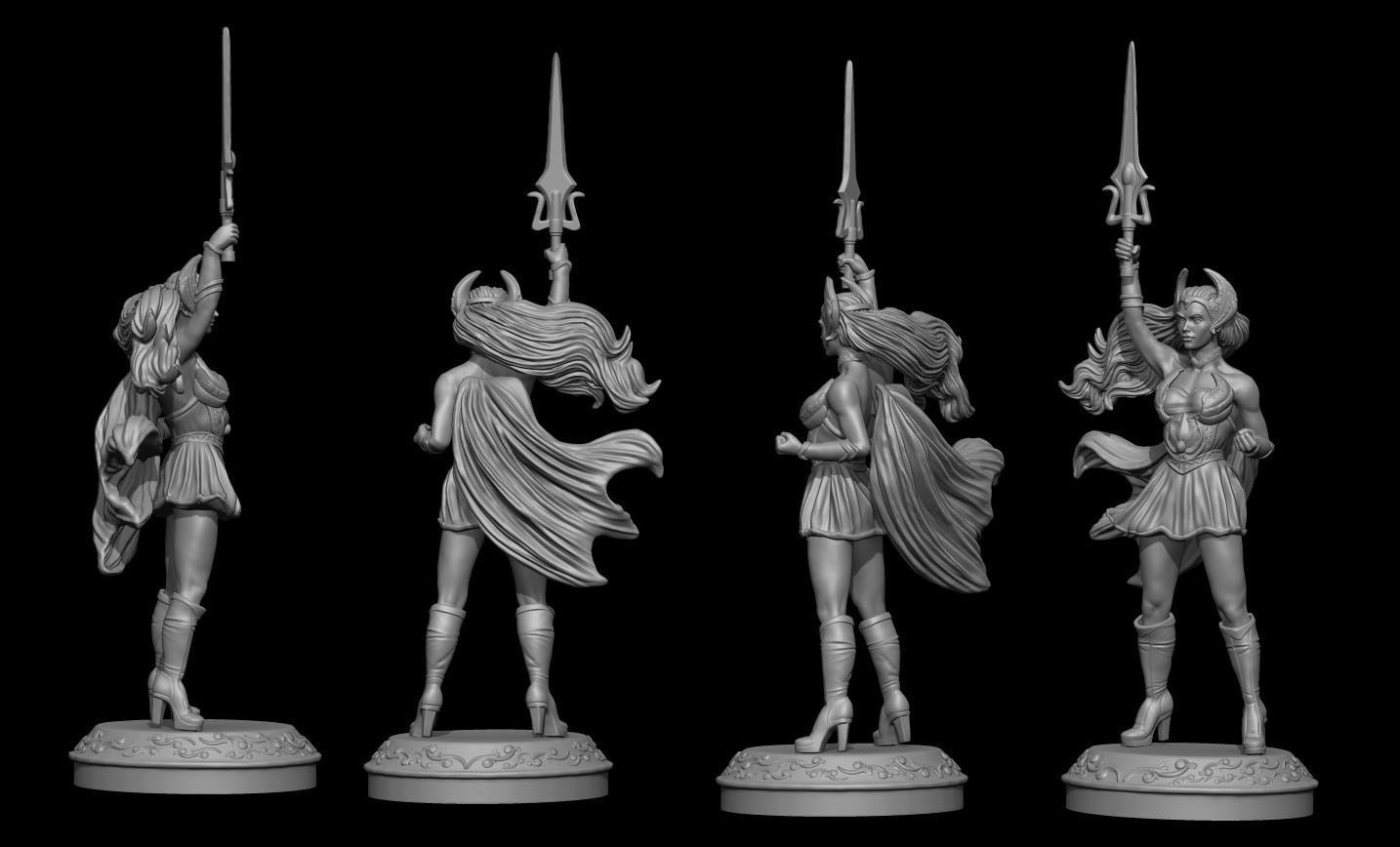 She Ra Fanart 3D print model_9