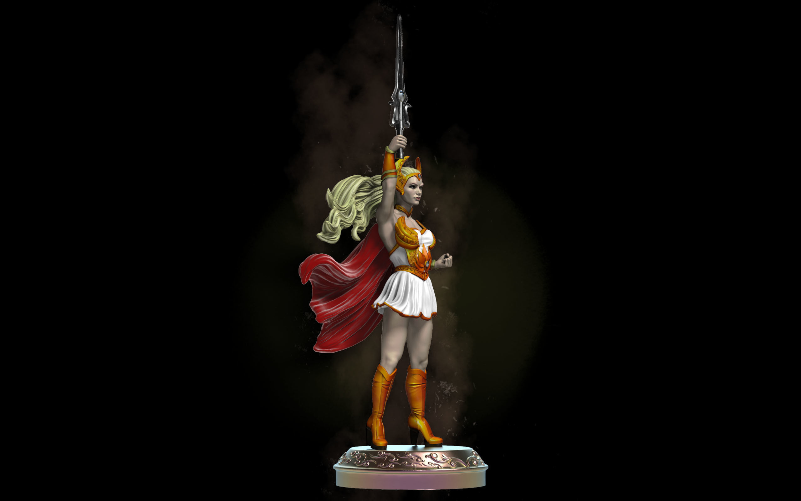 She Ra Fanart 3D print model_3