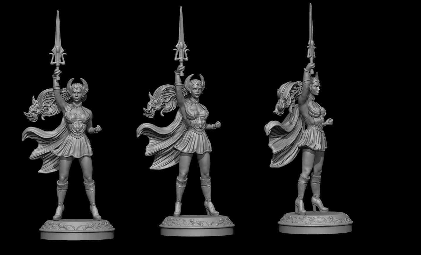She Ra Fanart 3D print model_8