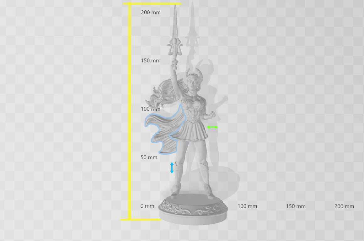 She Ra Fanart 3D print model_10