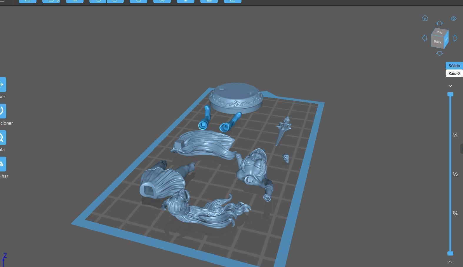 She Ra Fanart 3D print model_17