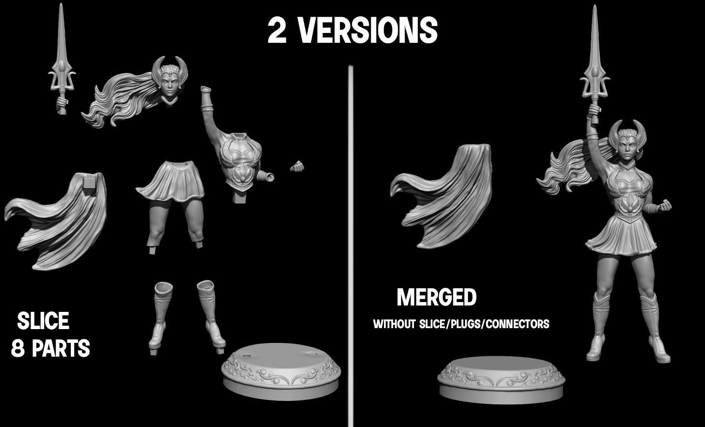 She Ra Fanart 3D print model_5