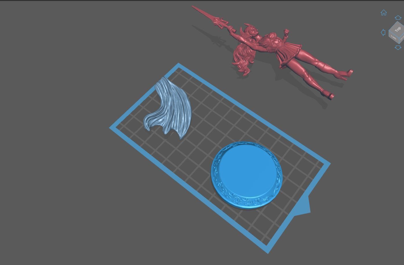 She Ra Fanart 3D print model_13