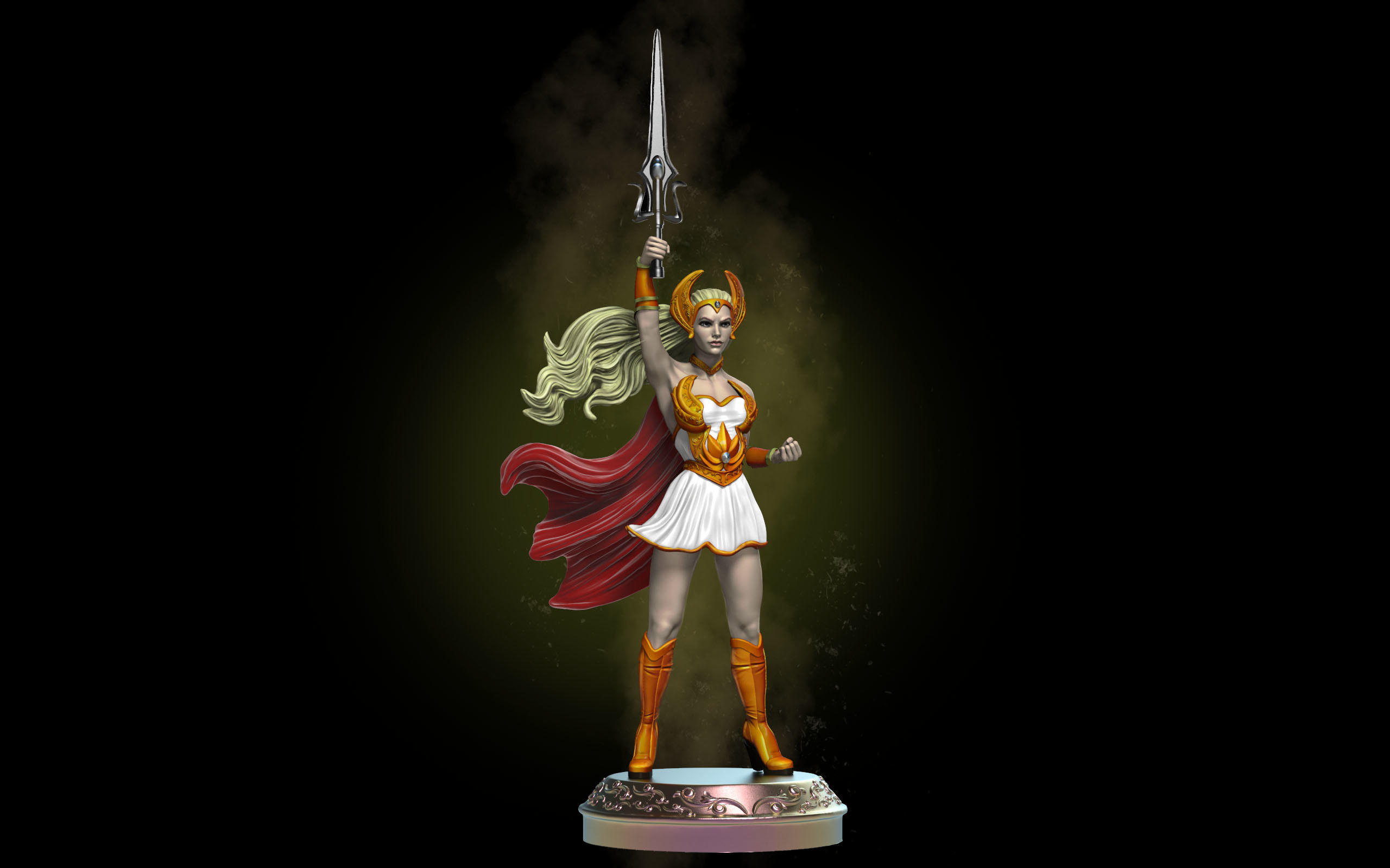 She Ra Fanart 3D print model_2