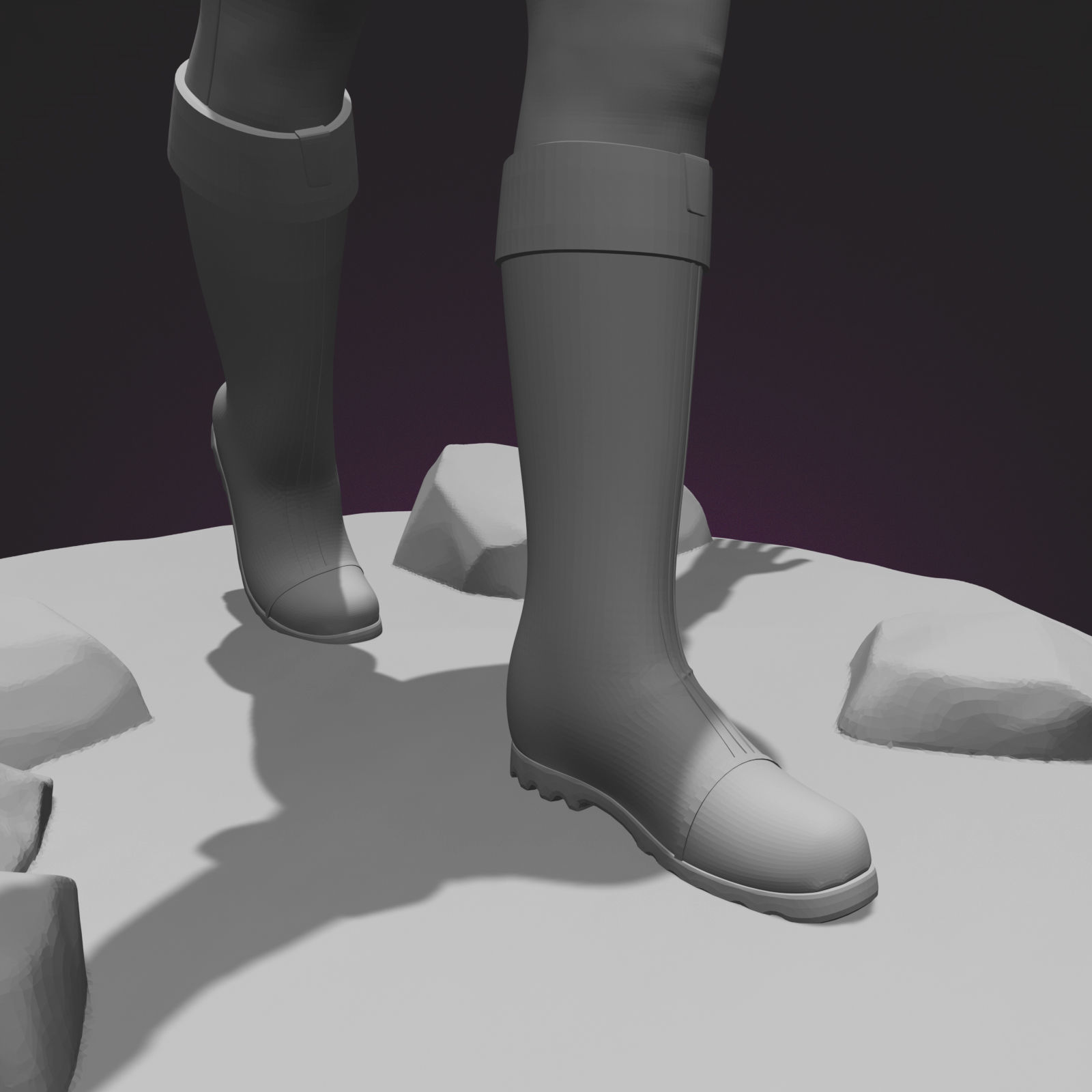 LOW Change Mermaid - CHANGEMAN 3D print model_2