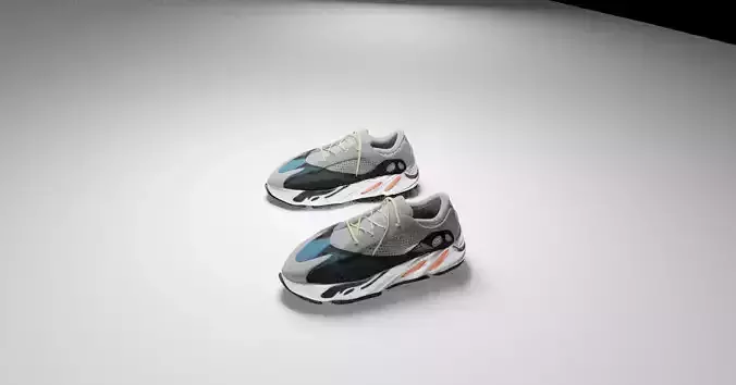 3d  adidas Yeezy Boost 700 shoes
