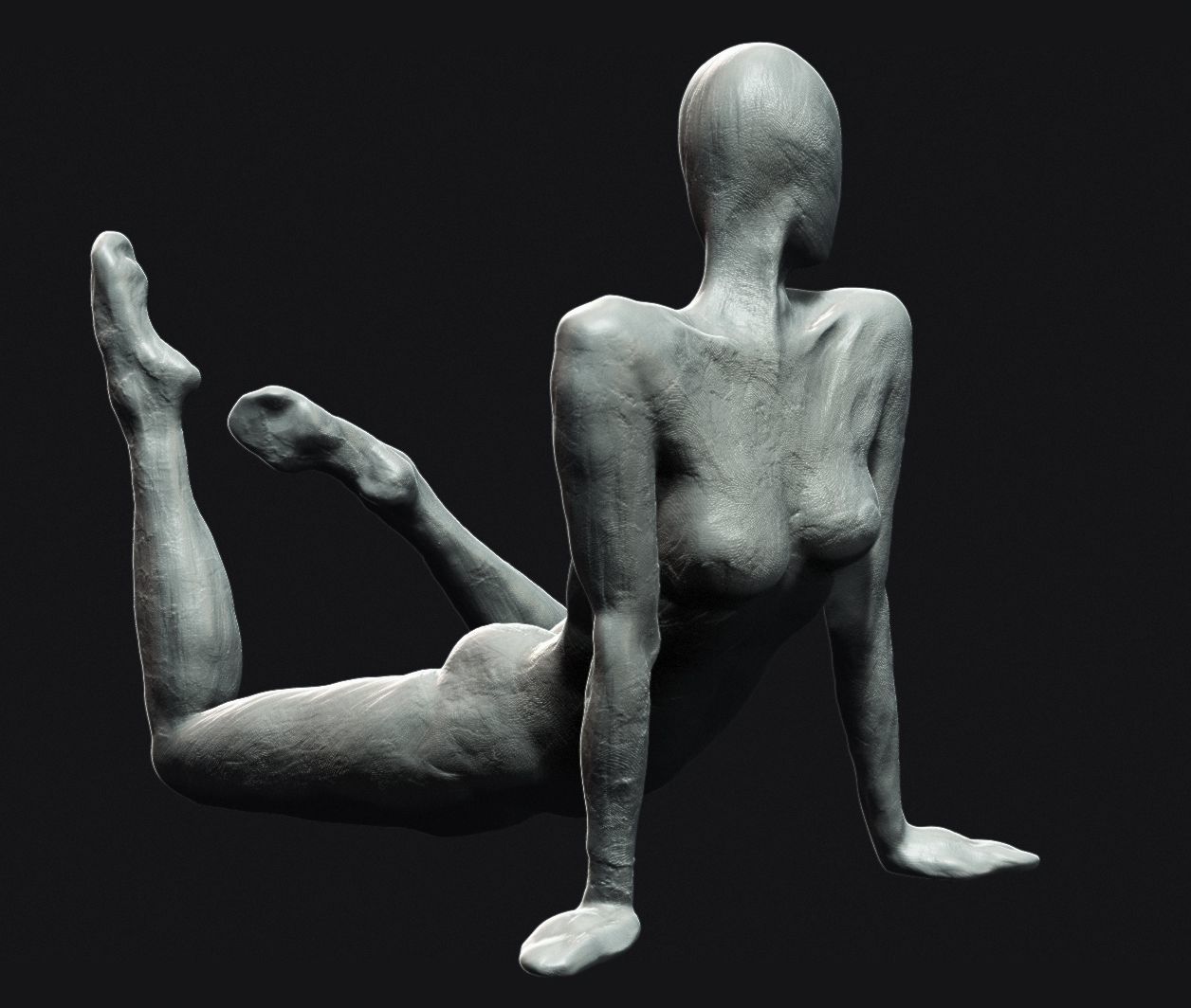 Sculpt 8 of 1000 Sculpts in a year 3D print model_1