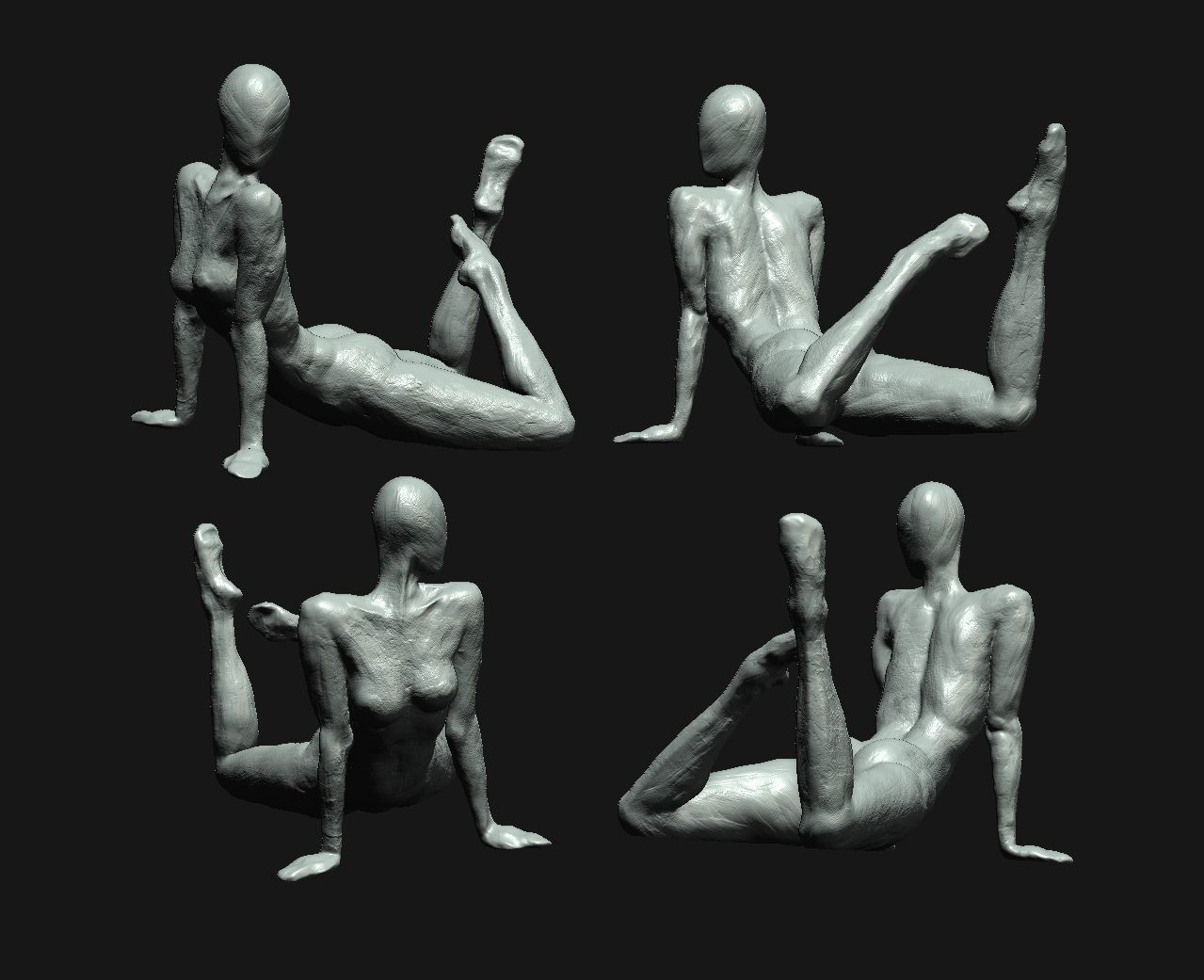 Sculpt 8 of 1000 Sculpts in a year 3D print model_2