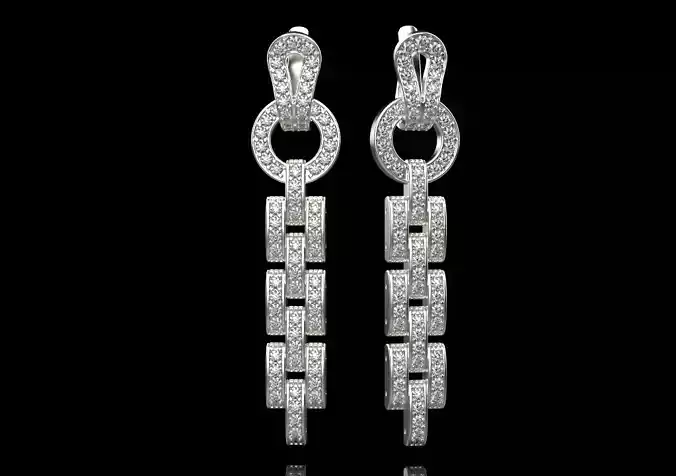 trendy gemstone earrings