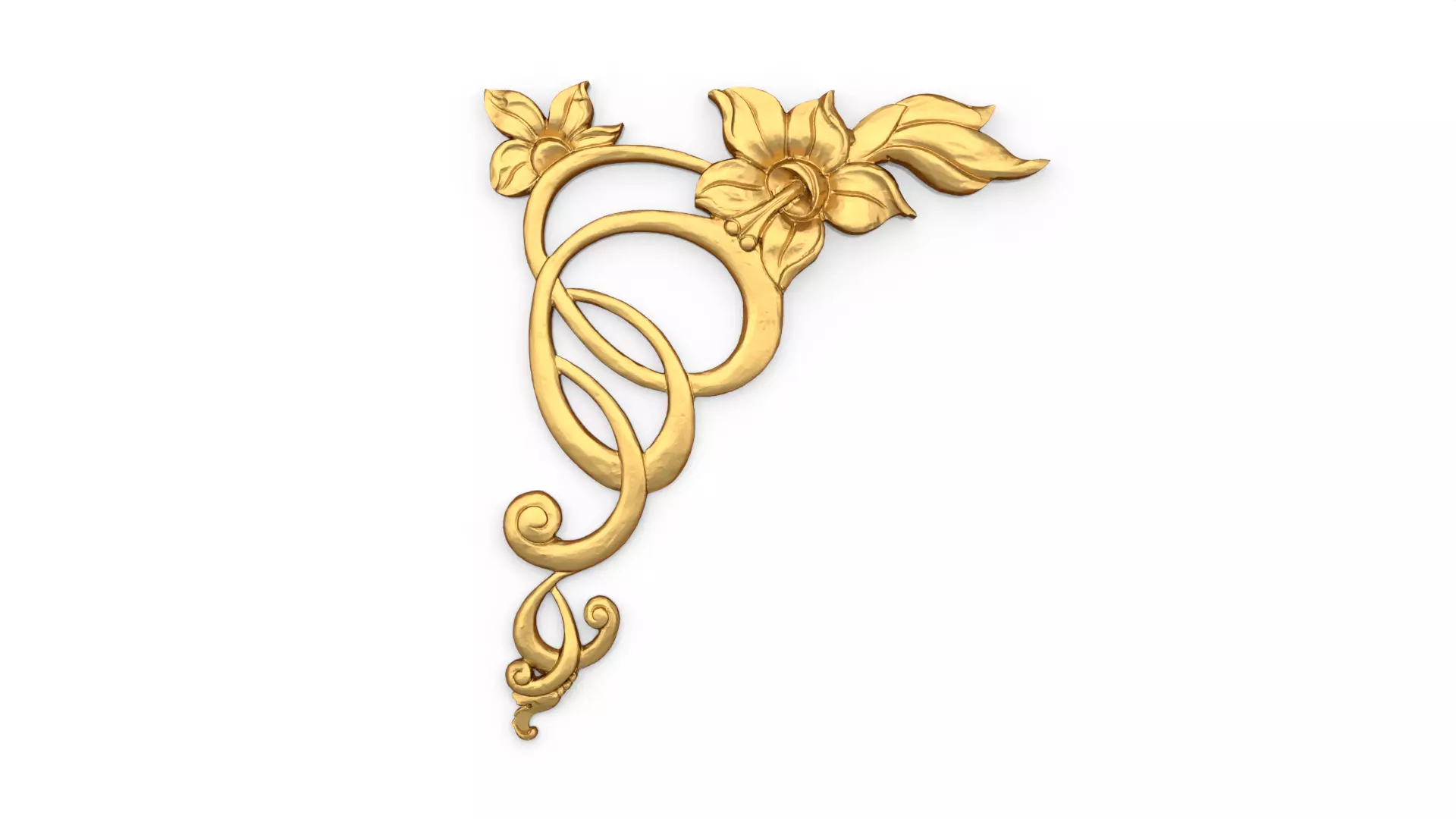 Classic decor ornament 181 3D print model_0