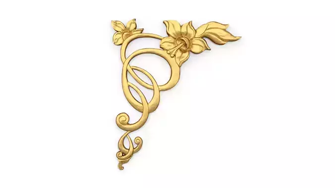 Classic decor ornament 181 3D print model