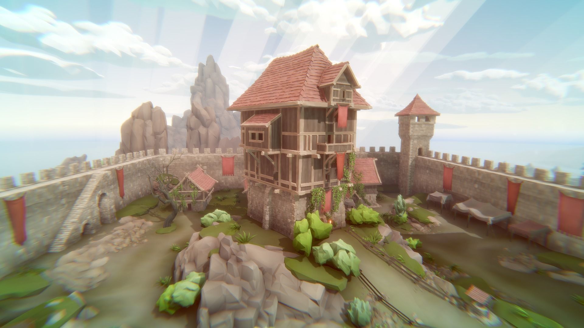 Big Low-Poly Environment Collection Low-poly 3D model_11