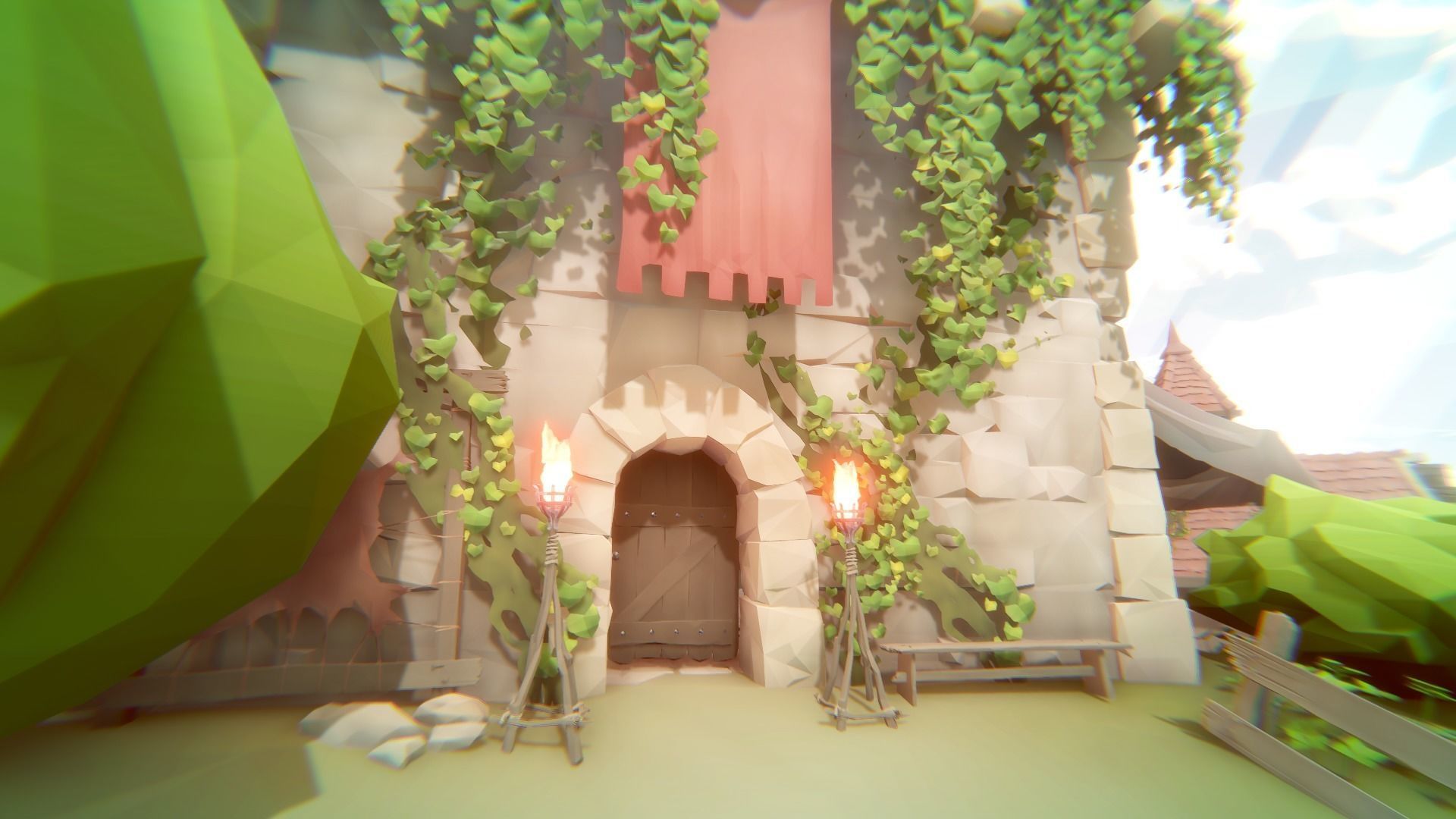 Big Low-Poly Environment Collection Low-poly 3D model_34