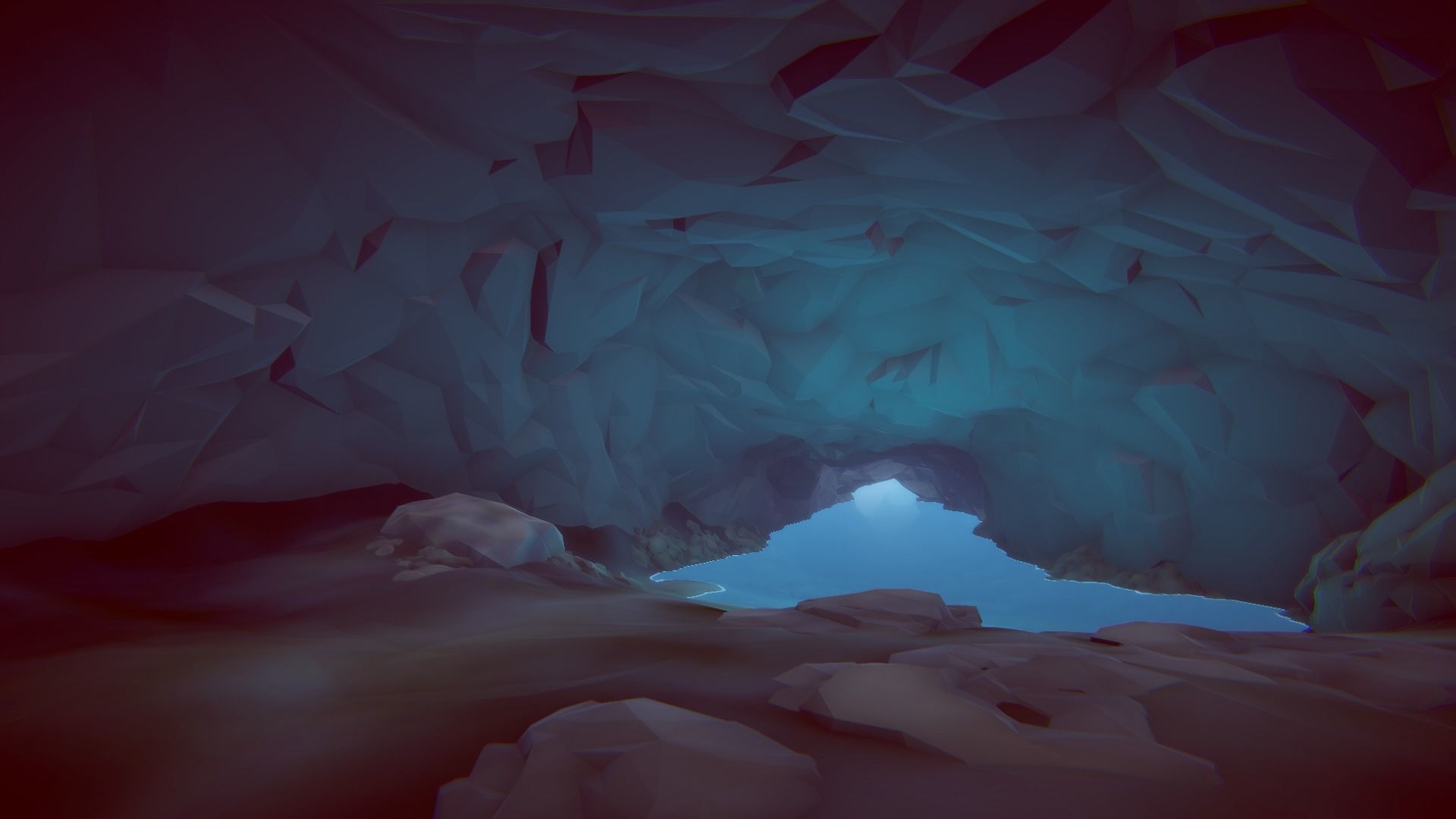 Big Low-Poly Environment Collection Low-poly 3D model_24