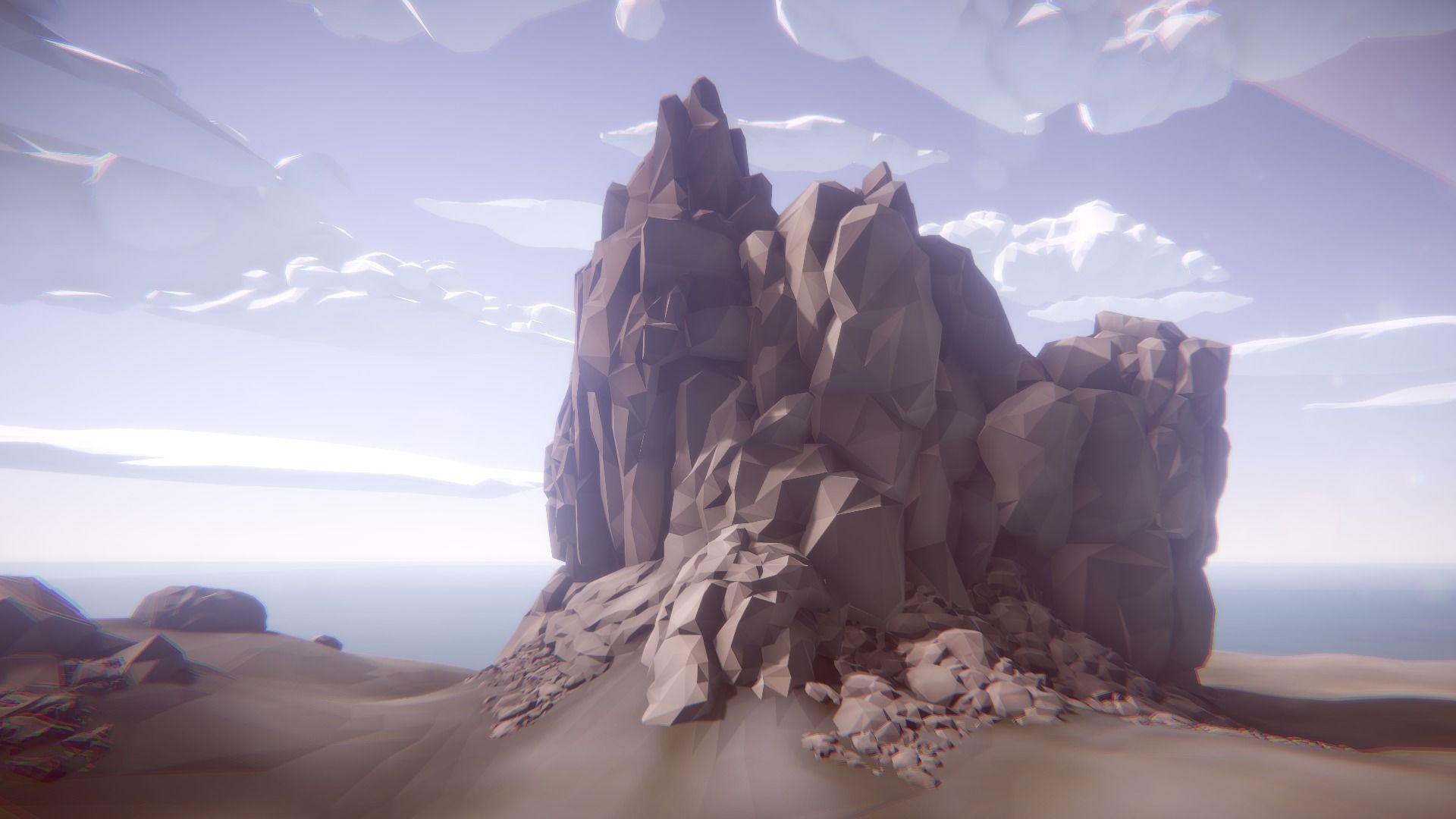 Big Low-Poly Environment Collection Low-poly 3D model_19