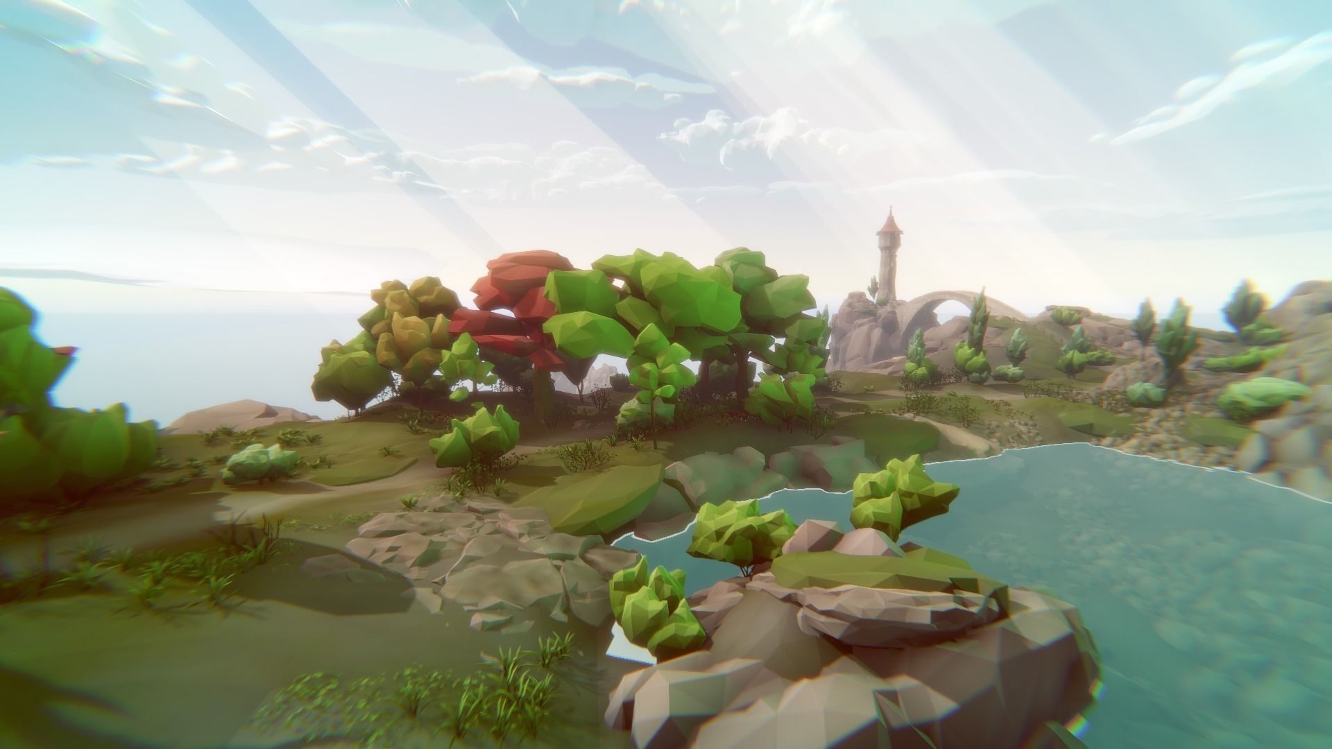 Big Low-Poly Environment Collection Low-poly 3D model_28