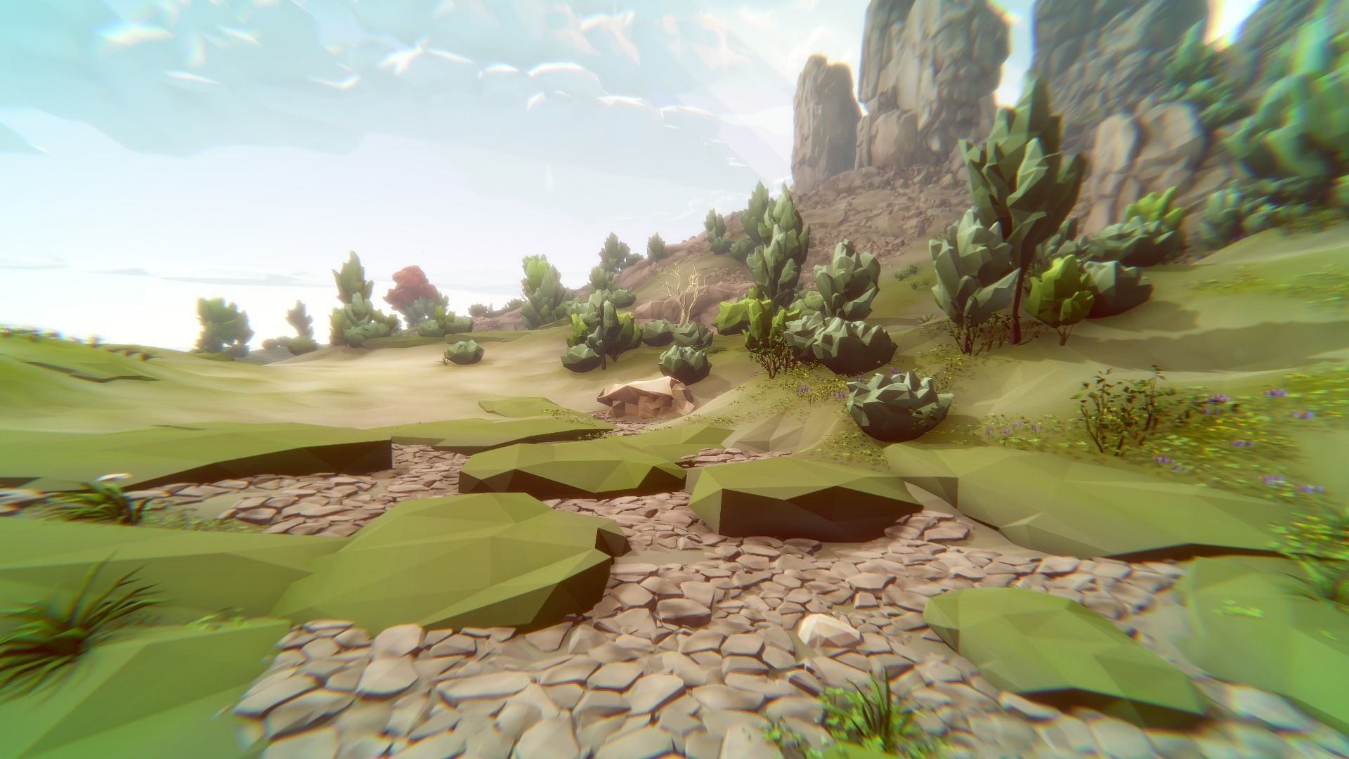 Big Low-Poly Environment Collection Low-poly 3D model_15