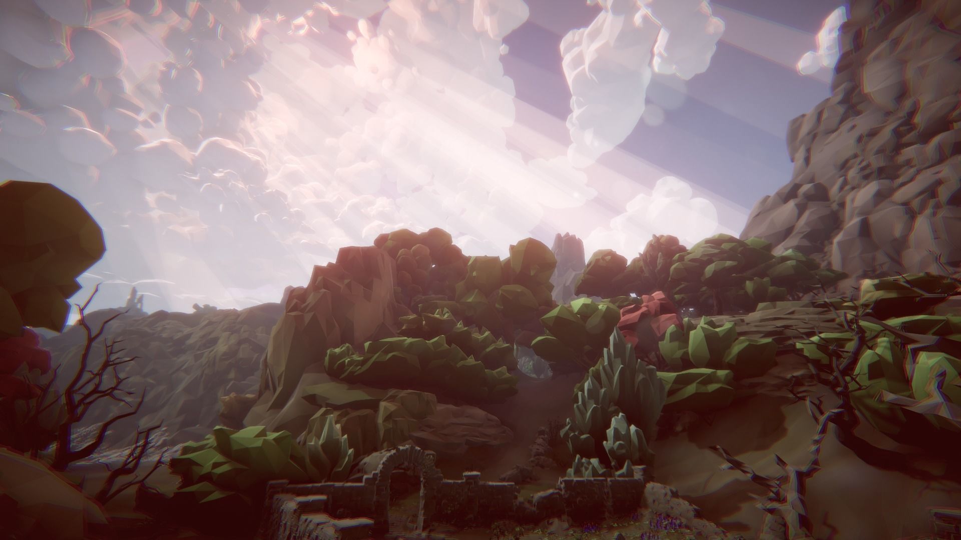 Big Low-Poly Environment Collection Low-poly 3D model_25