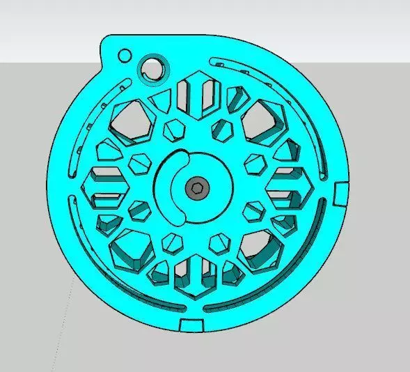 High capacity mag 3D print model