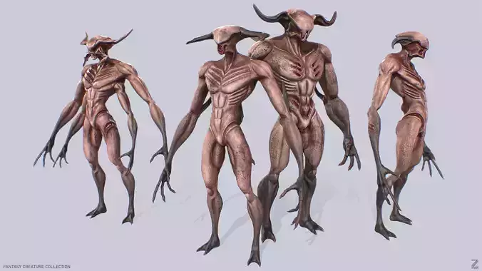 Fantasy creature collection