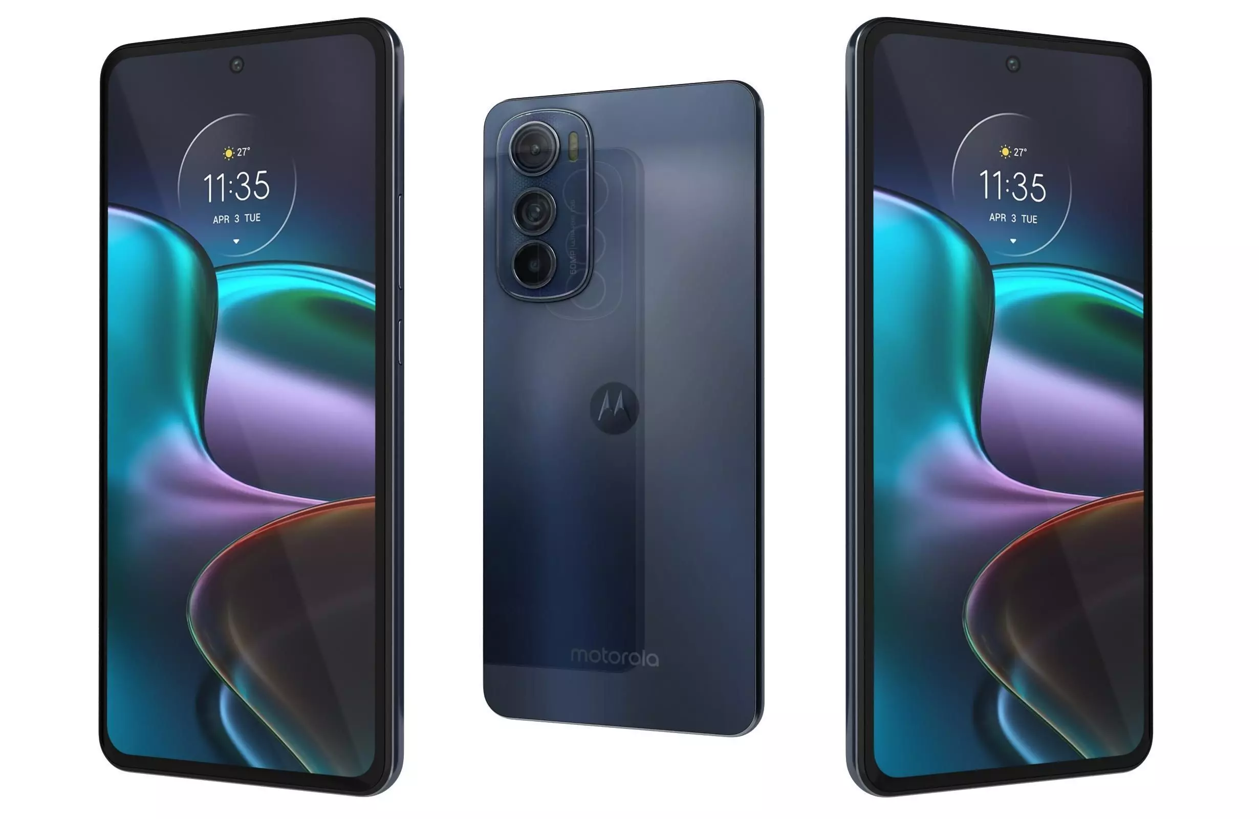 Motorola Edge 30 Gray 3D model_0