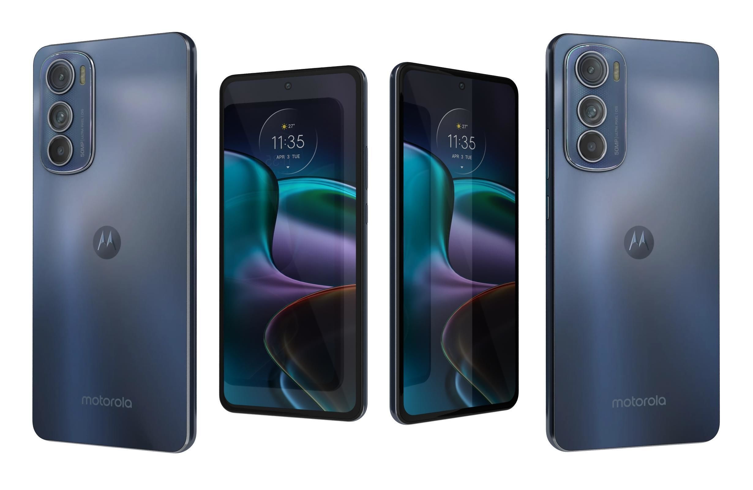 Motorola Edge 30 Gray 3D model_3