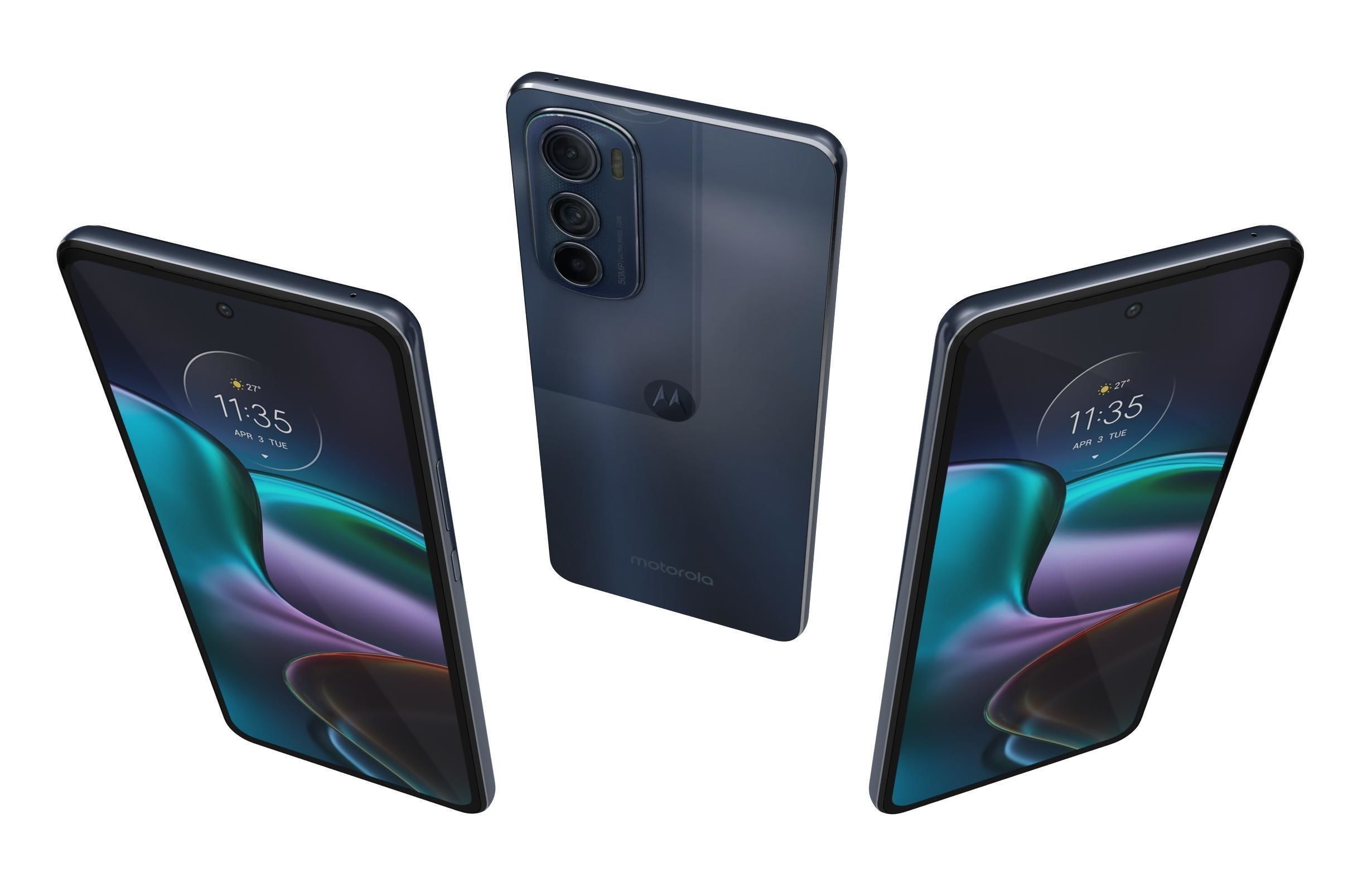 Motorola Edge 30 Gray 3D model_1