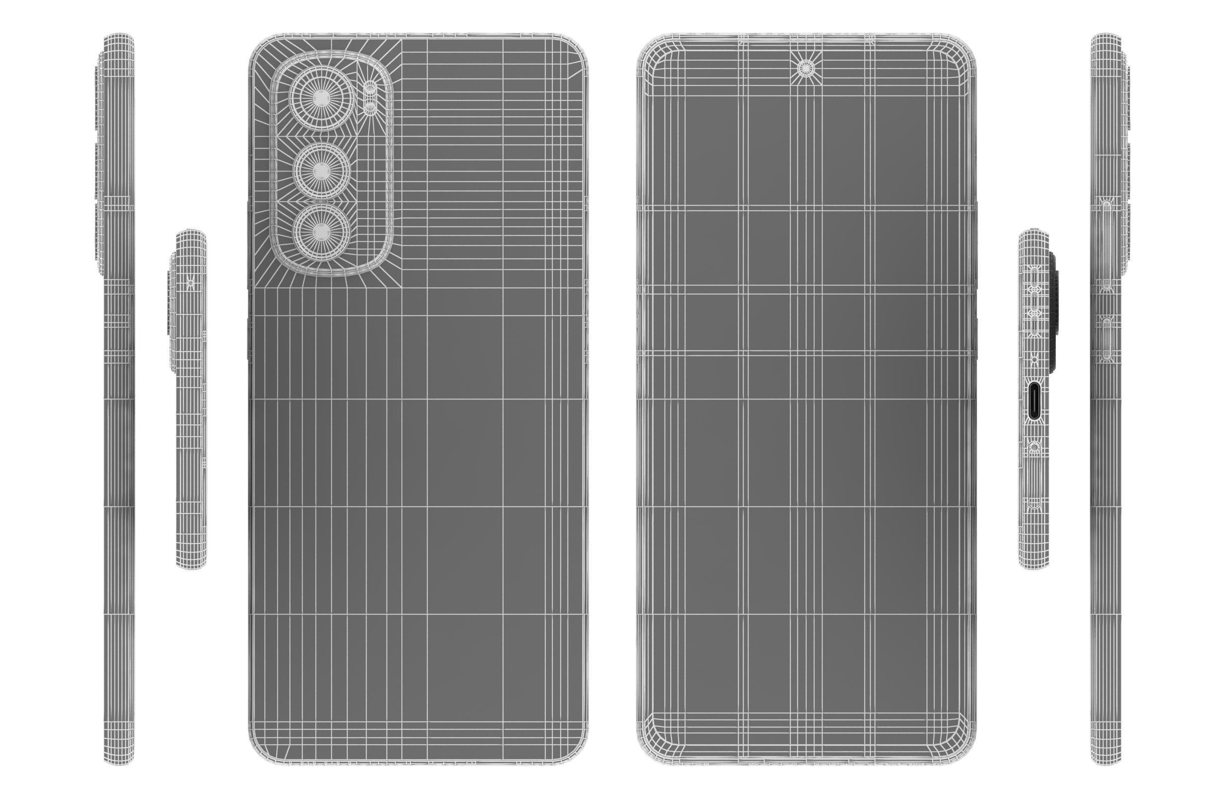 Motorola Edge 30 Gray 3D model_16