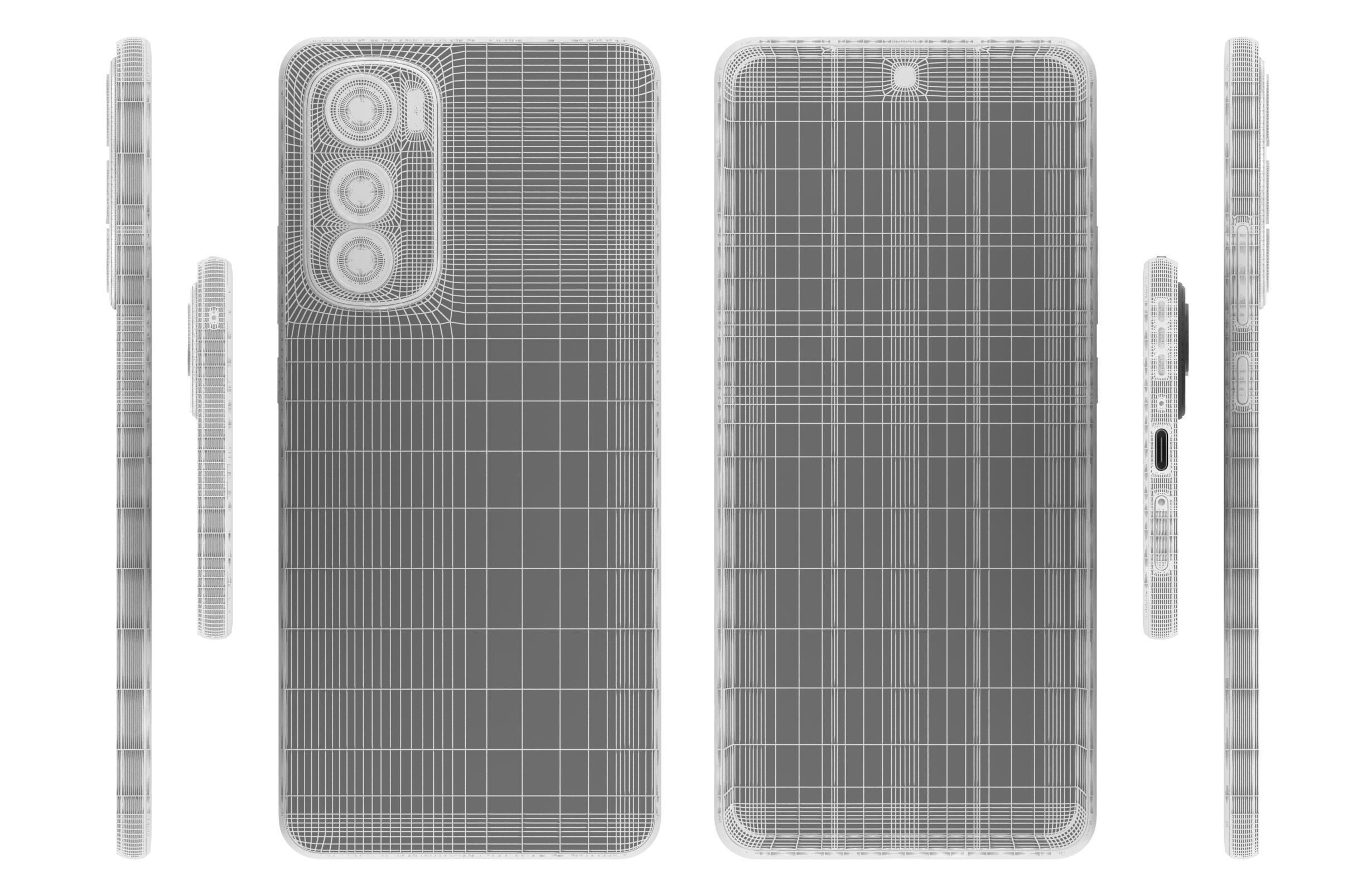 Motorola Edge 30 Gray 3D model_17