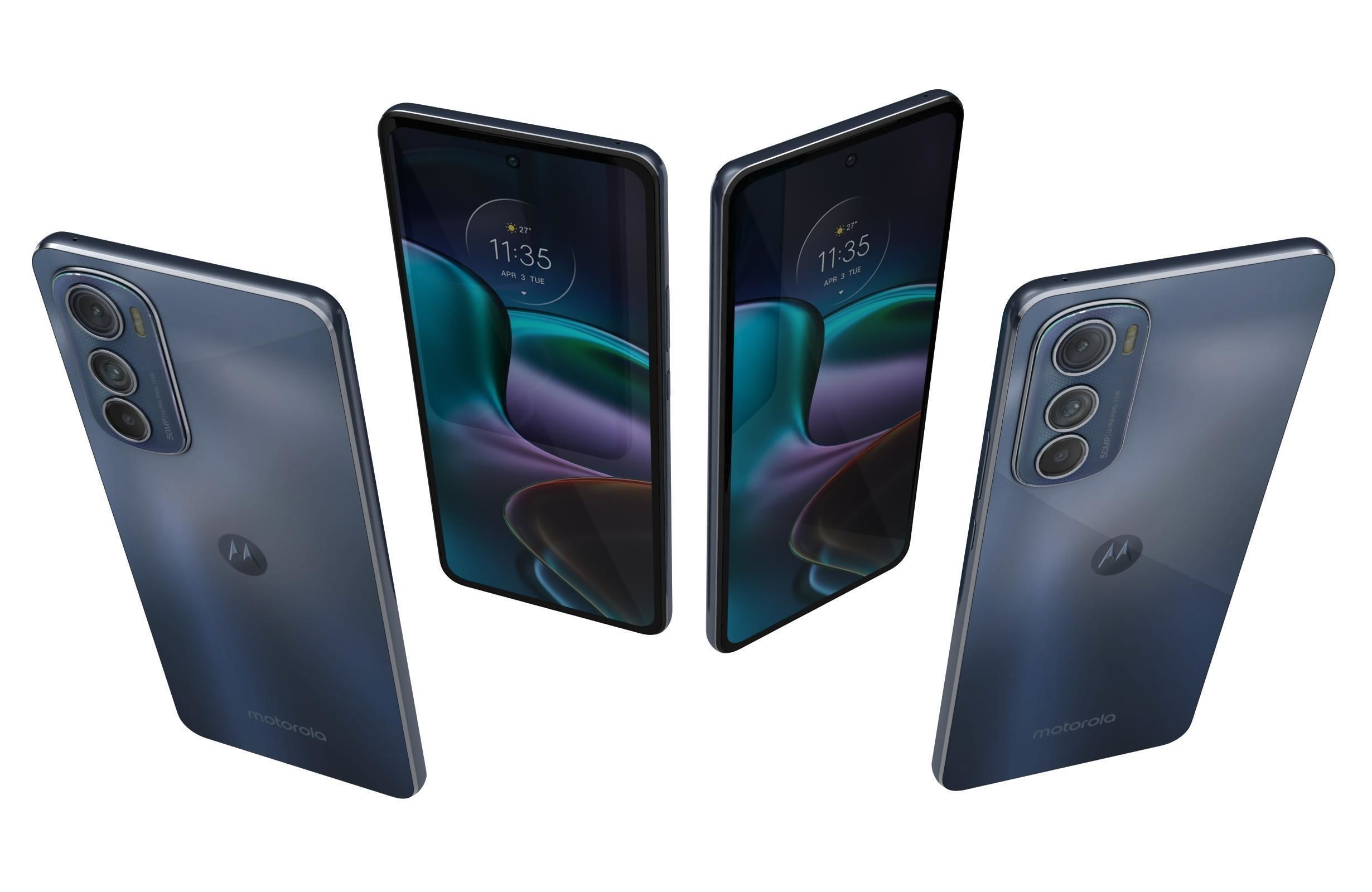 Motorola Edge 30 Gray 3D model_4