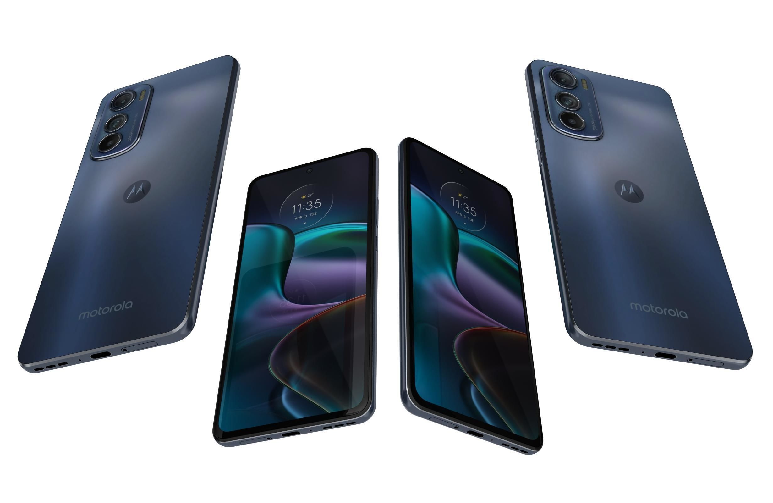 Motorola Edge 30 Gray 3D model_5