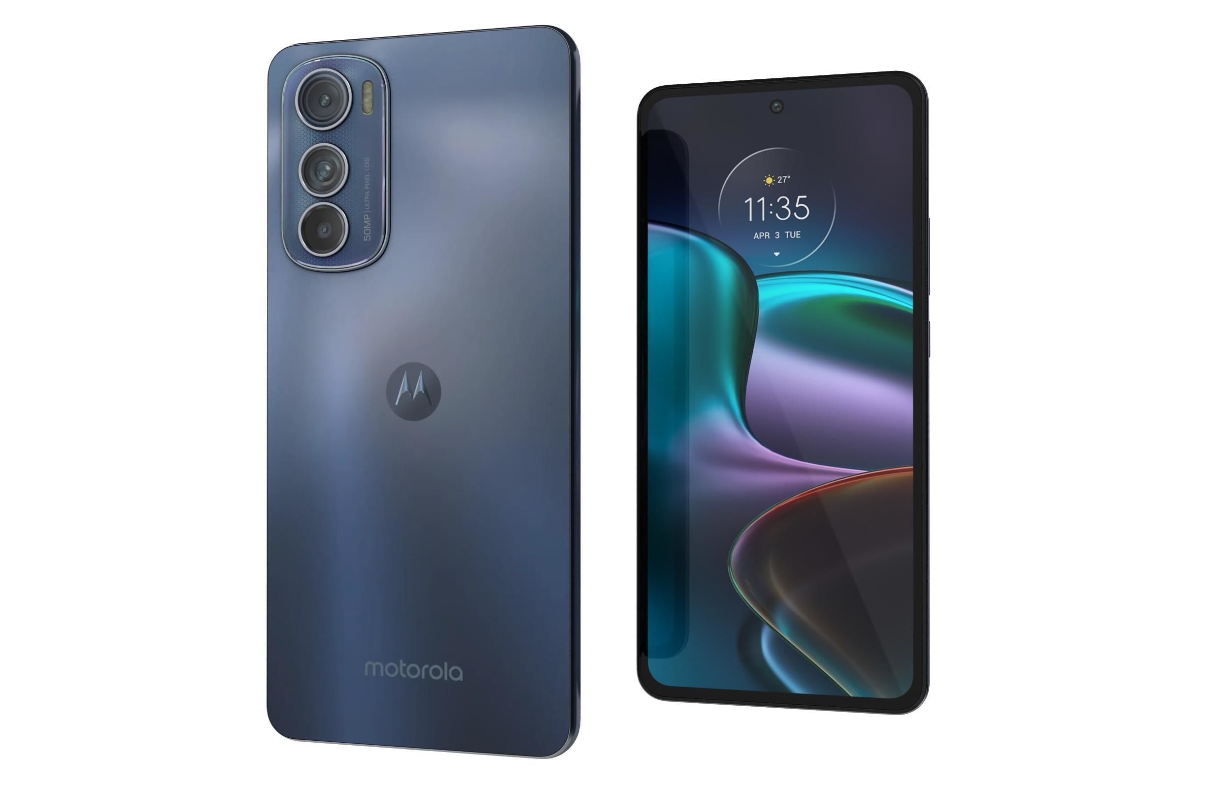 Motorola Edge 30 Gray 3D model_7