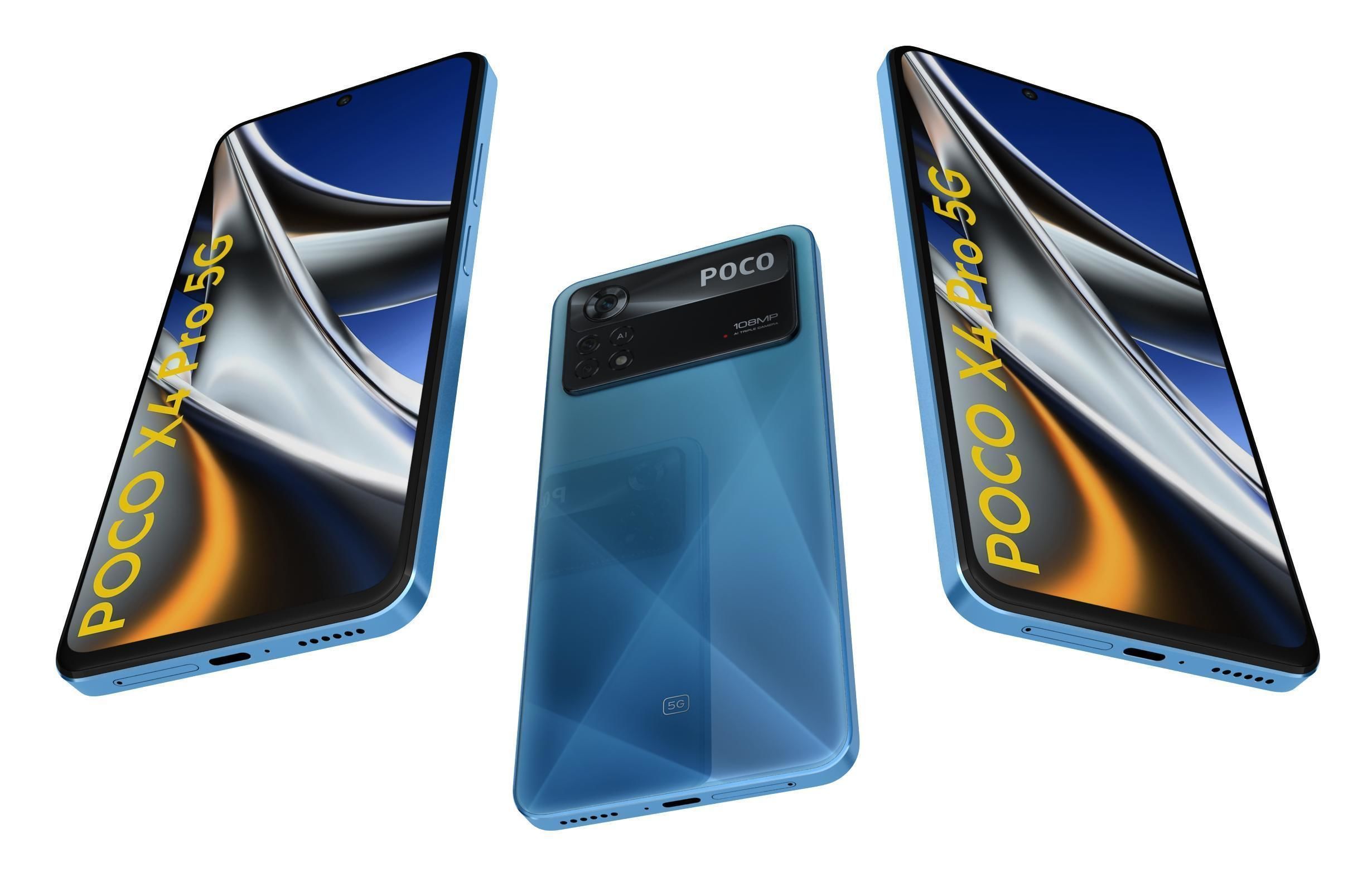 Xiaomi Poco M4 Pro And X4 Pro 5G 3D model_64