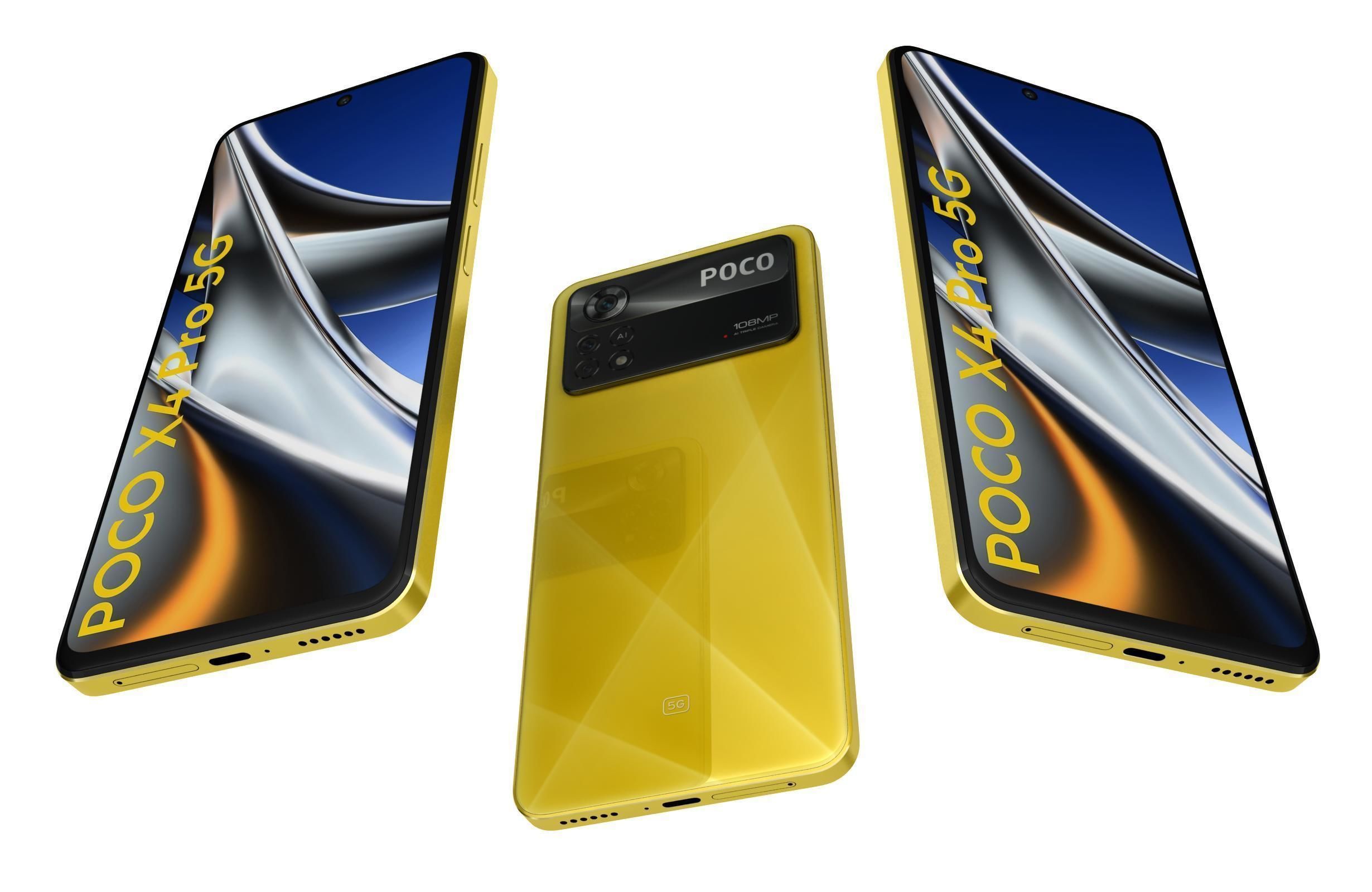 Xiaomi Poco M4 Pro And X4 Pro 5G 3D model_50