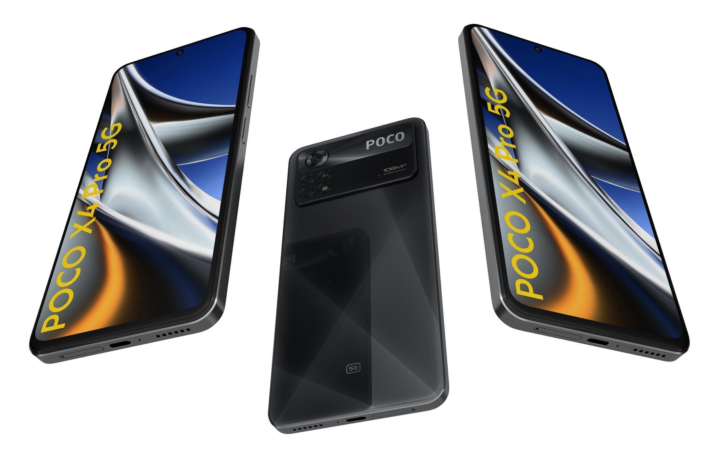 Xiaomi Poco M4 Pro And X4 Pro 5G 3D model_62