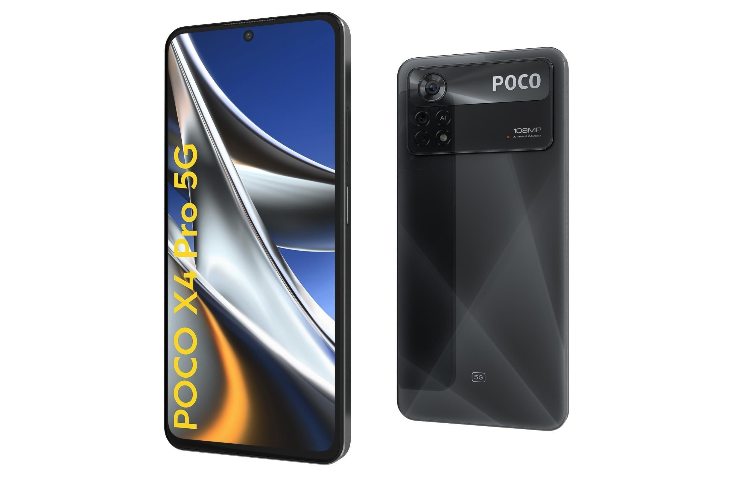 Xiaomi Poco M4 Pro And X4 Pro 5G 3D model_59