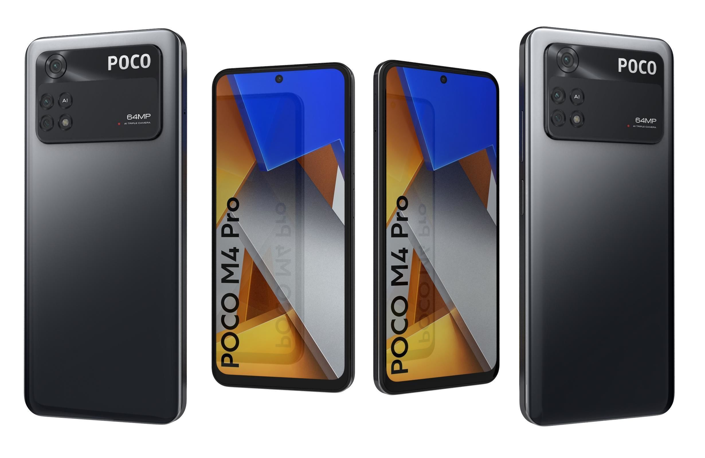 Xiaomi Poco M4 Pro And X4 Pro 5G 3D model_16
