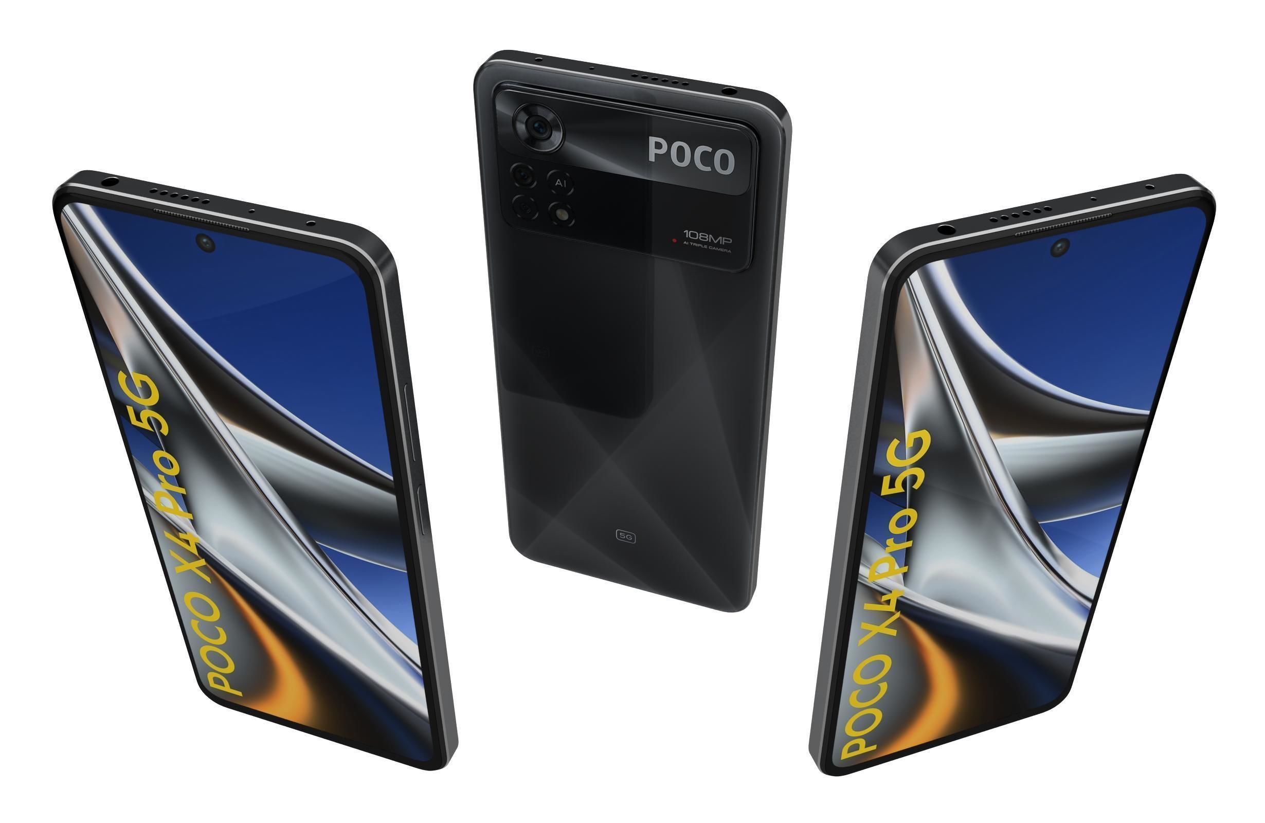 Xiaomi Poco M4 Pro And X4 Pro 5G 3D model_56