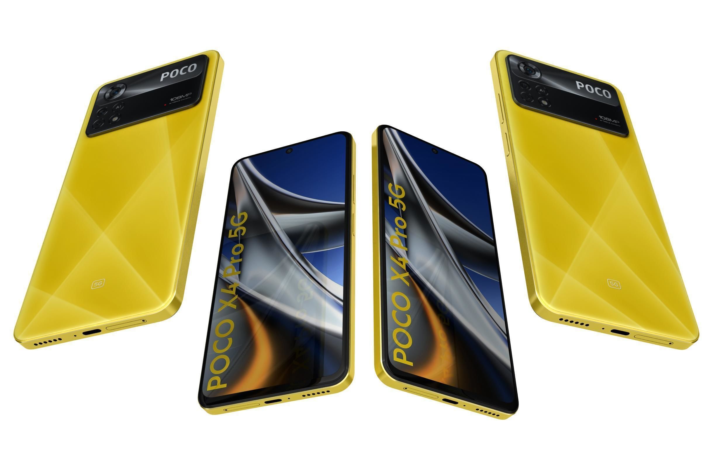 Xiaomi Poco M4 Pro And X4 Pro 5G 3D model_47