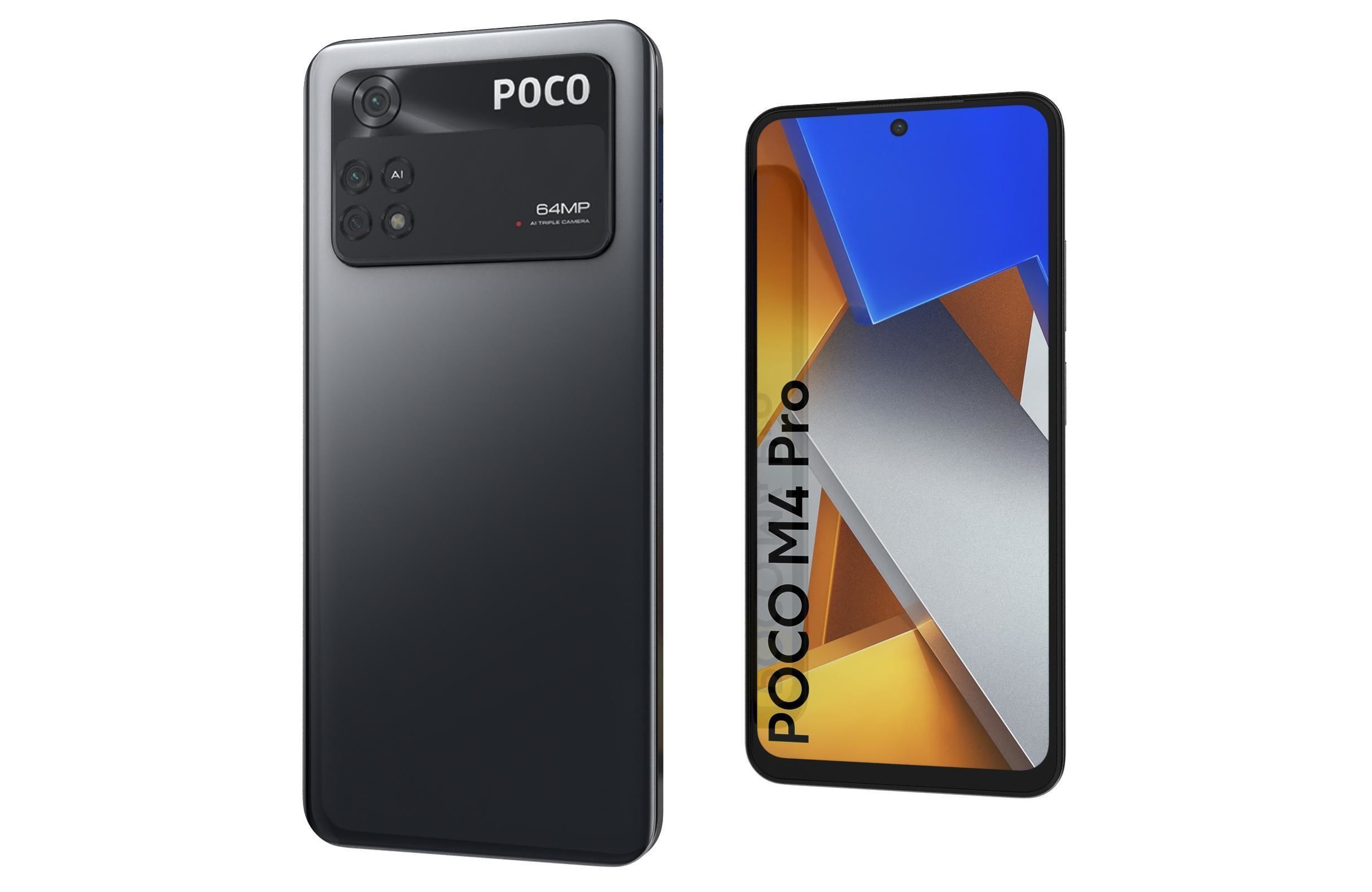 Xiaomi Poco M4 Pro And X4 Pro 5G 3D model_14
