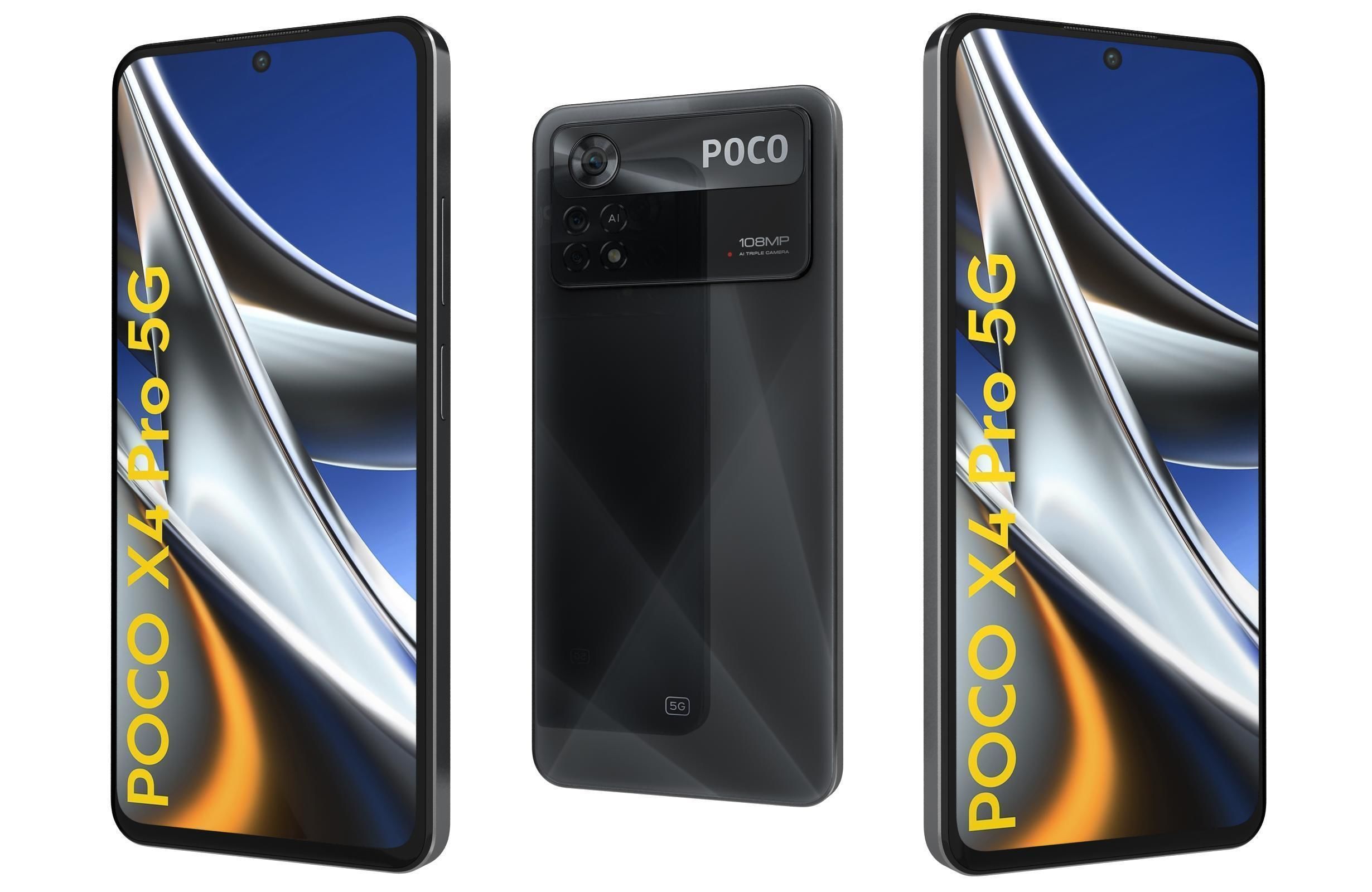 Xiaomi Poco M4 Pro And X4 Pro 5G 3D model_53