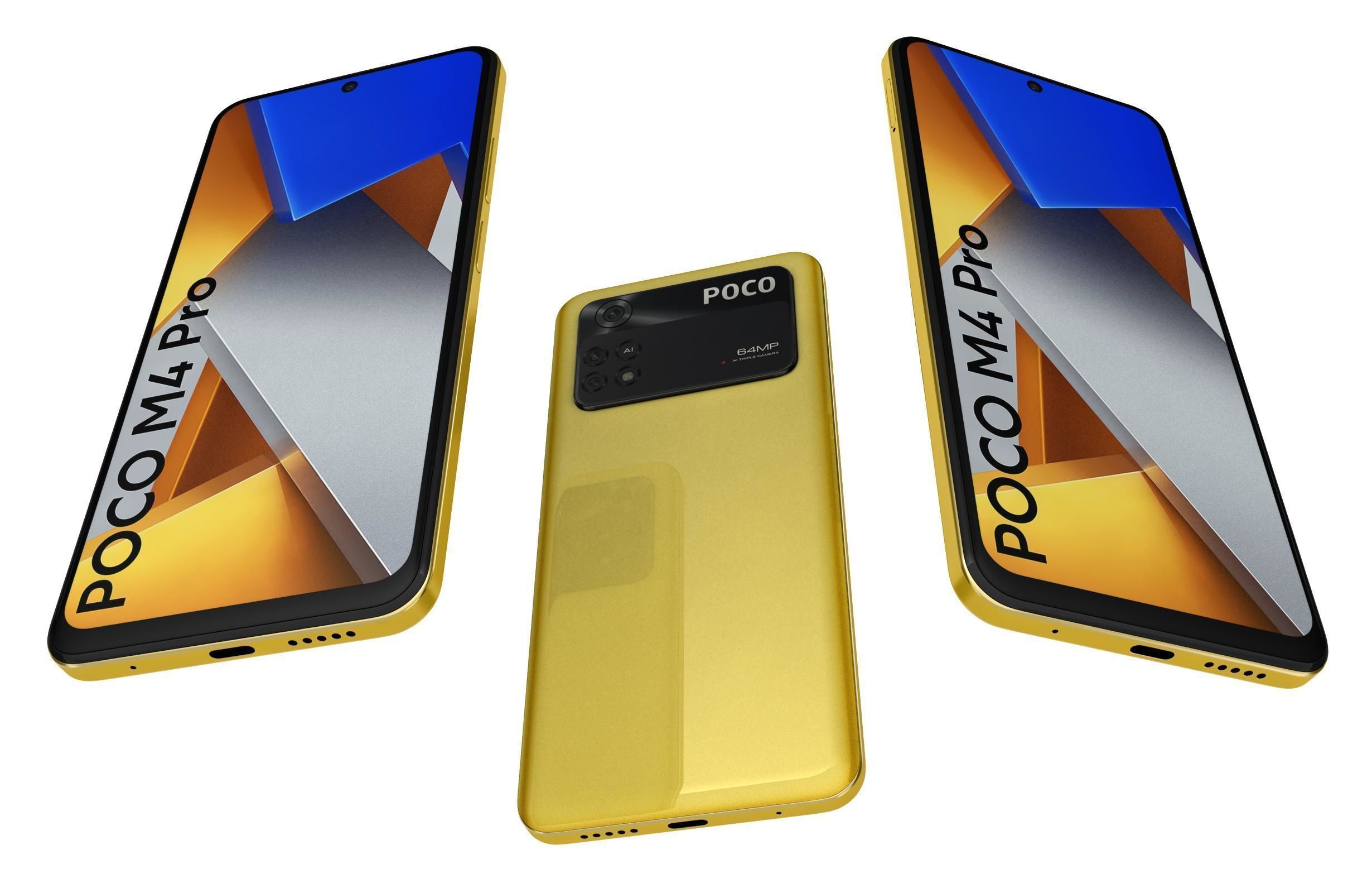 Xiaomi Poco M4 Pro And X4 Pro 5G 3D model_6