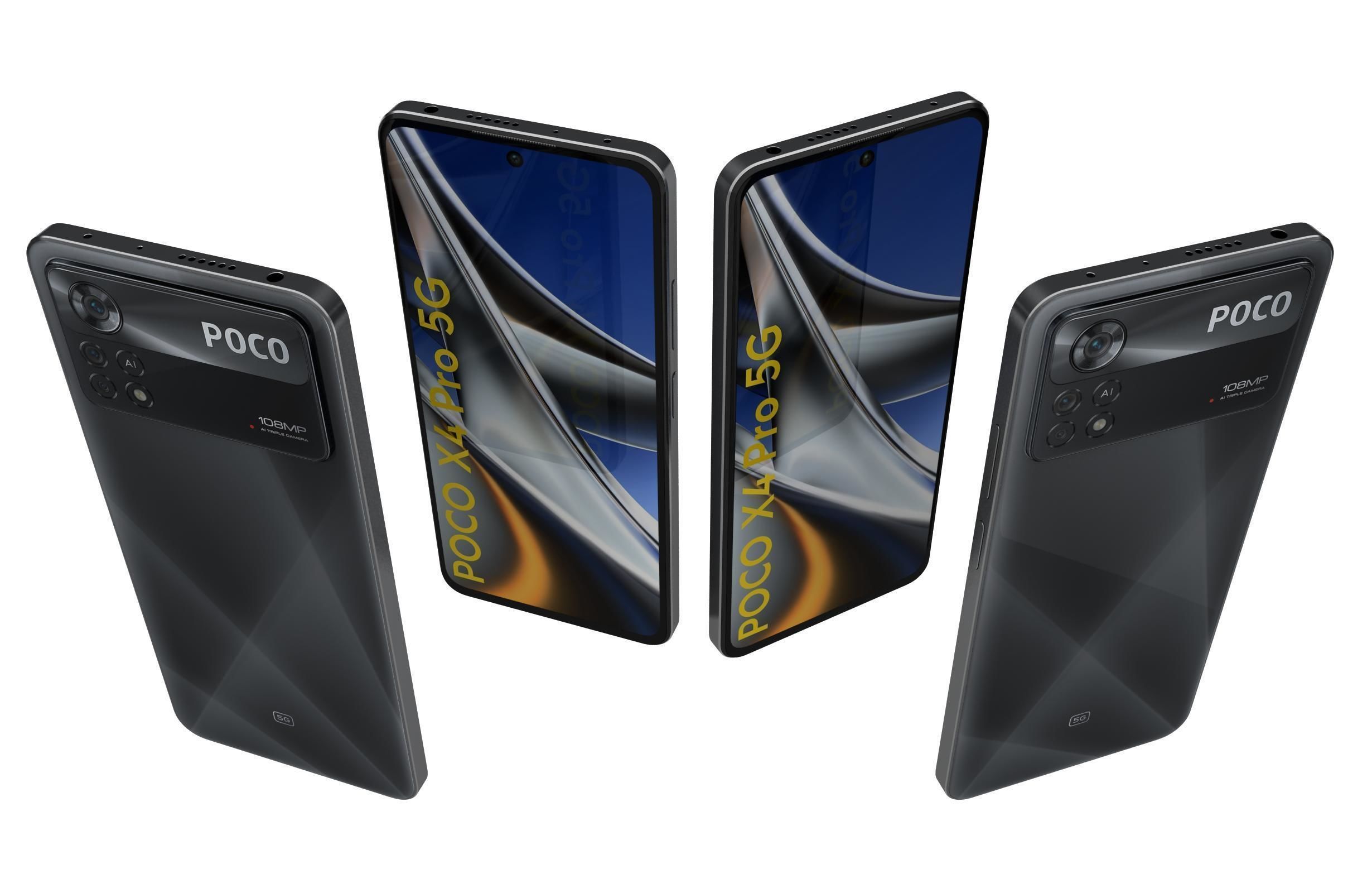 Xiaomi Poco M4 Pro And X4 Pro 5G 3D model_49