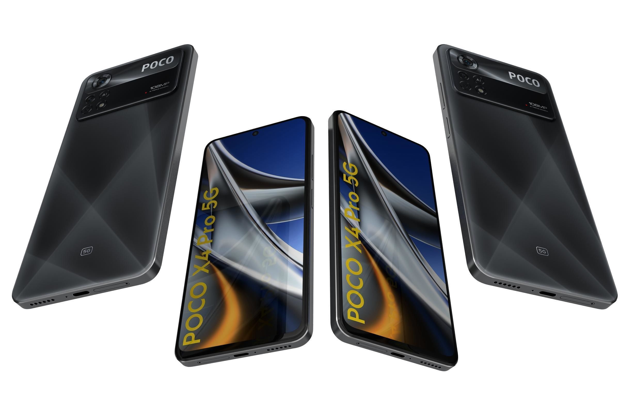 Xiaomi Poco M4 Pro And X4 Pro 5G 3D model_60