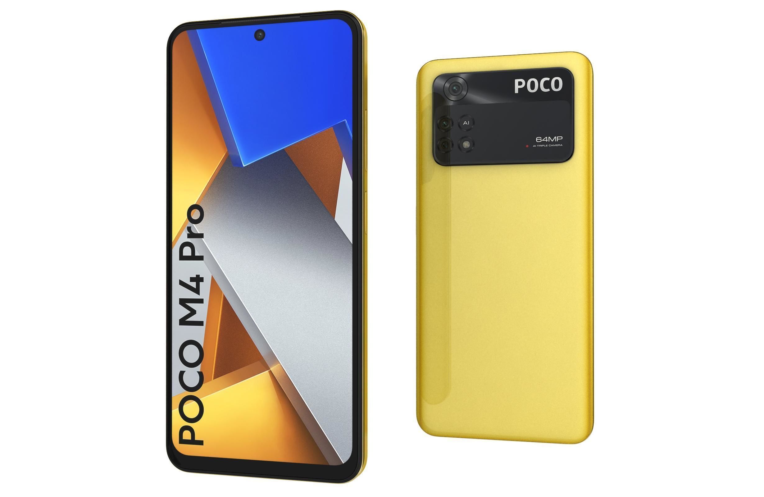 Xiaomi Poco M4 Pro And X4 Pro 5G 3D model_12