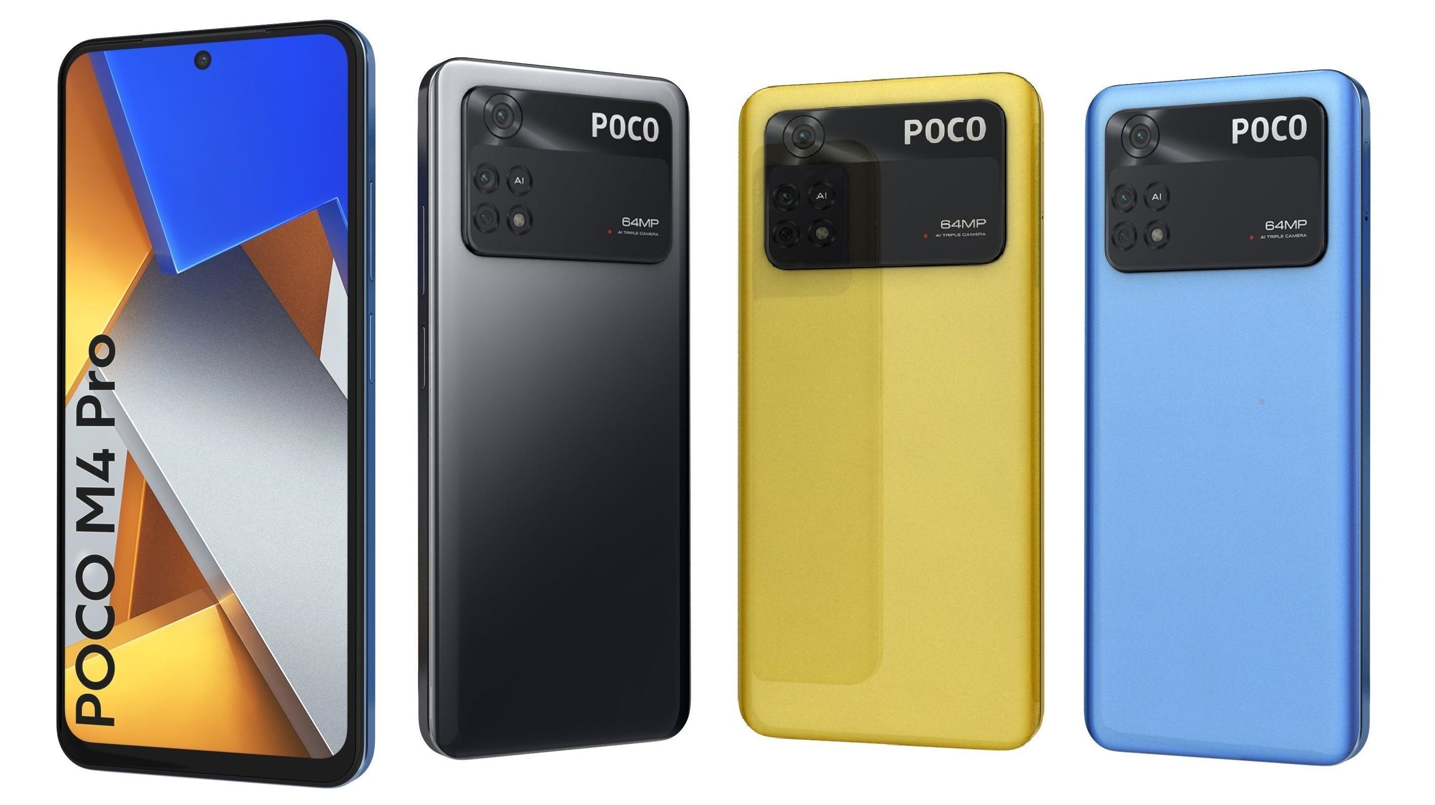 Xiaomi Poco M4 Pro And X4 Pro 5G 3D model_1