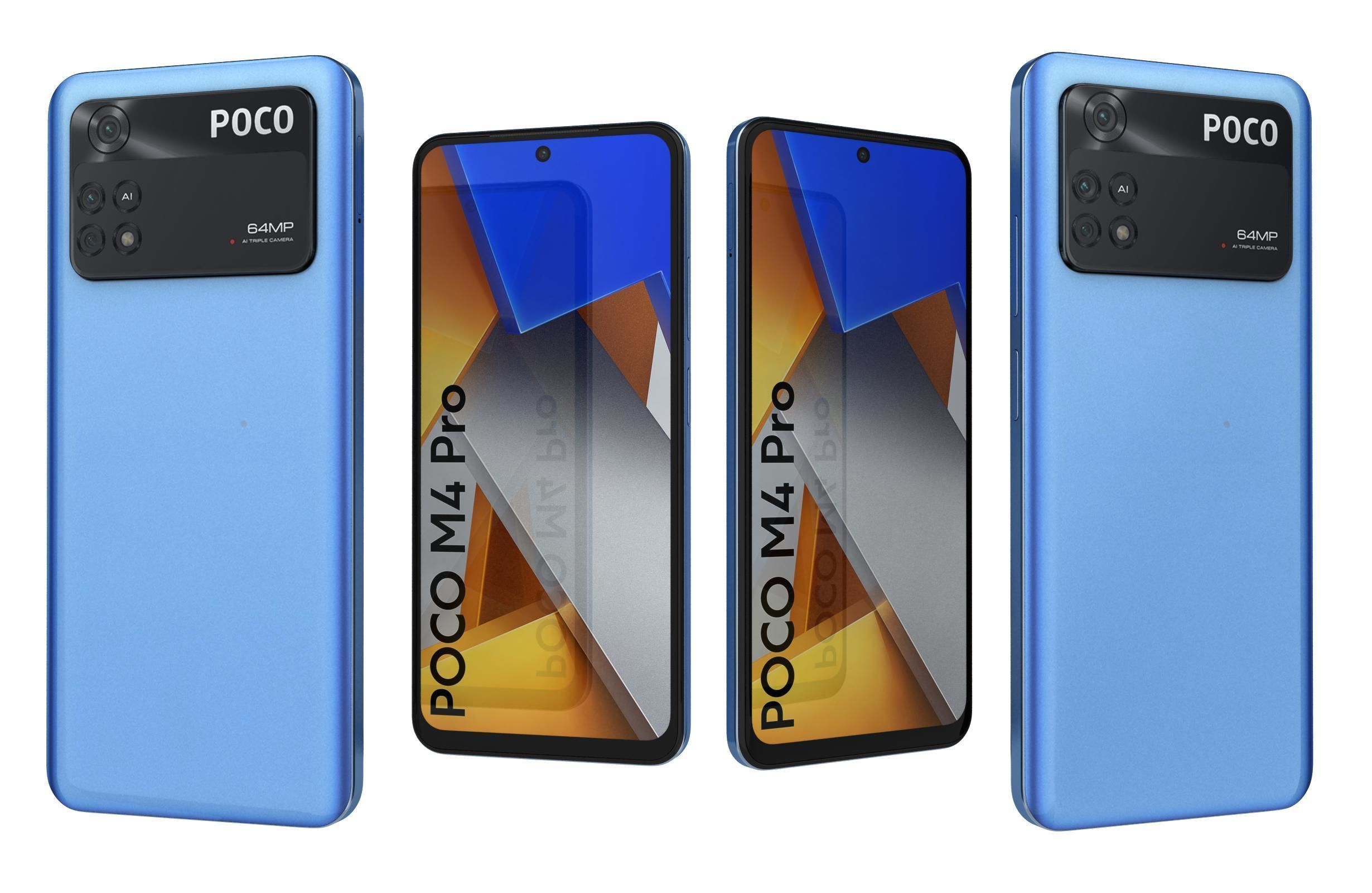 Xiaomi Poco M4 Pro And X4 Pro 5G 3D model_32