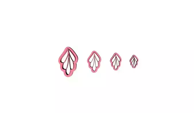 polymer clay cutters- set