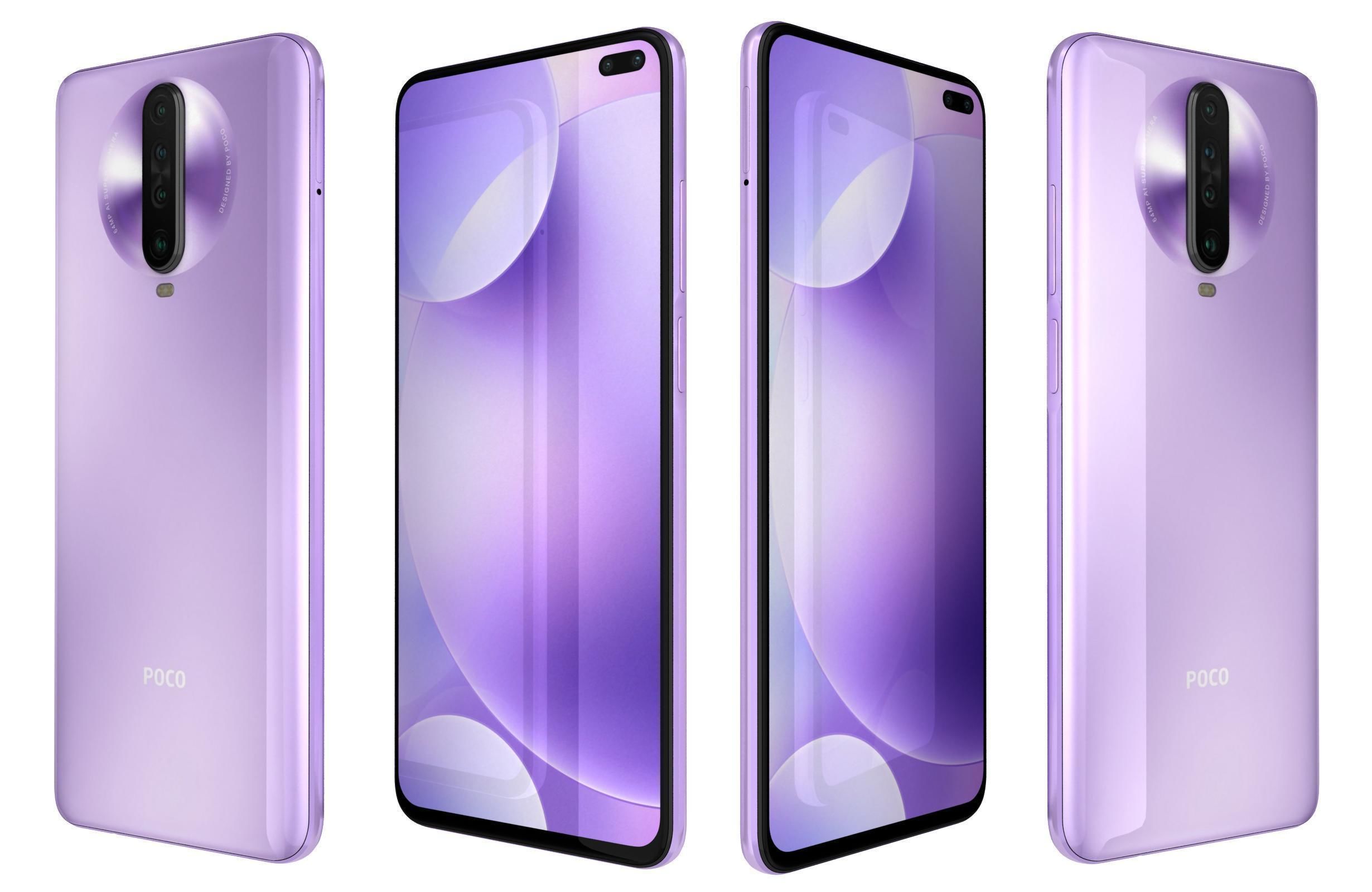 Xiaomi Poco X2 And X3 3D model_9