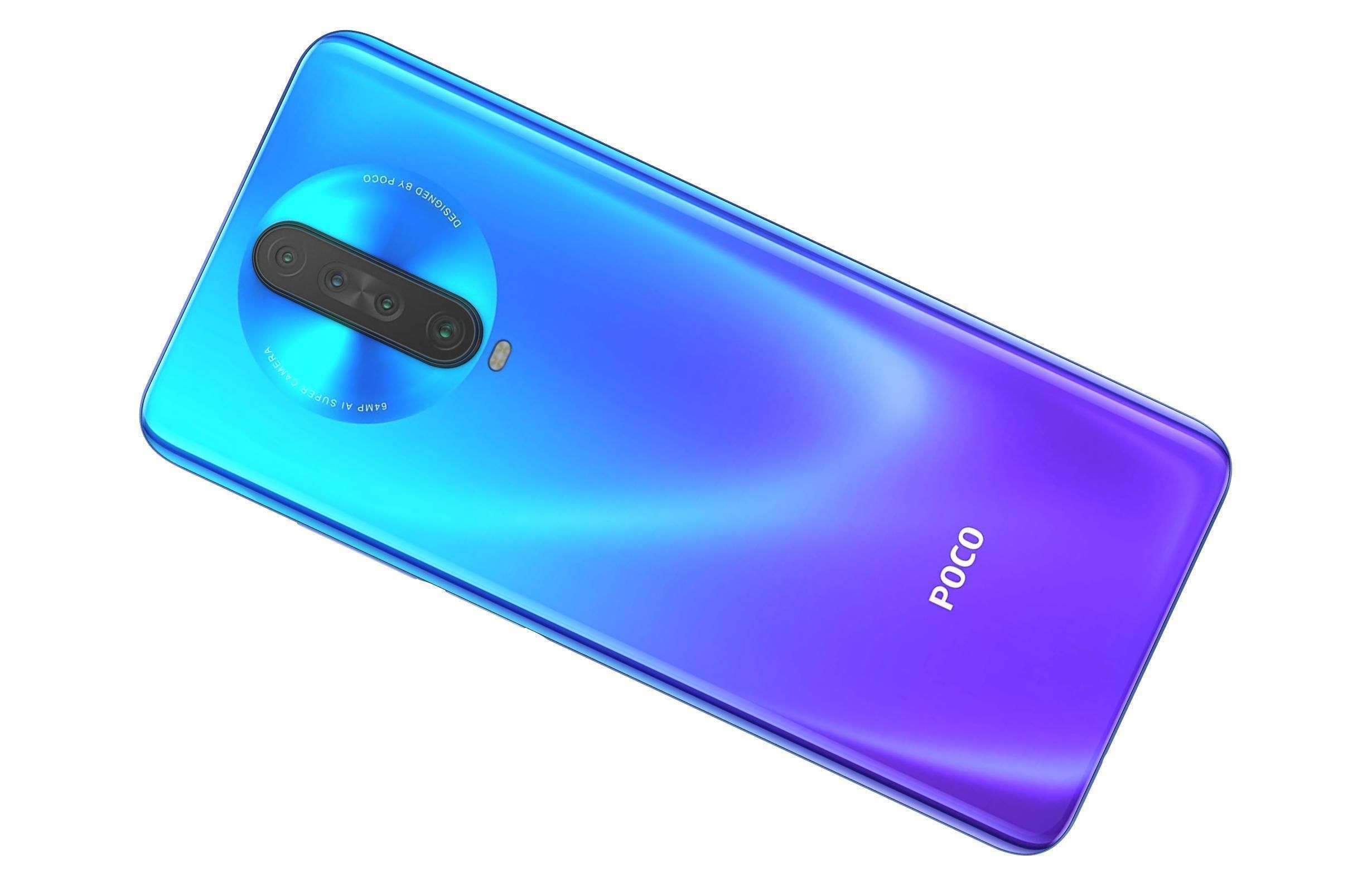 Xiaomi Poco X2 And X3 3D model_4